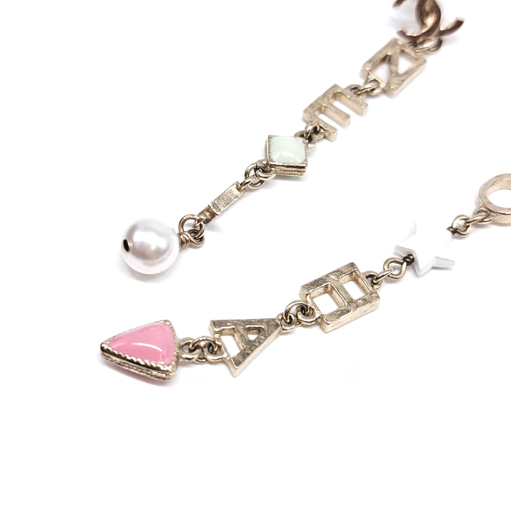 Timeless Brincos Longos Coco Mark earring