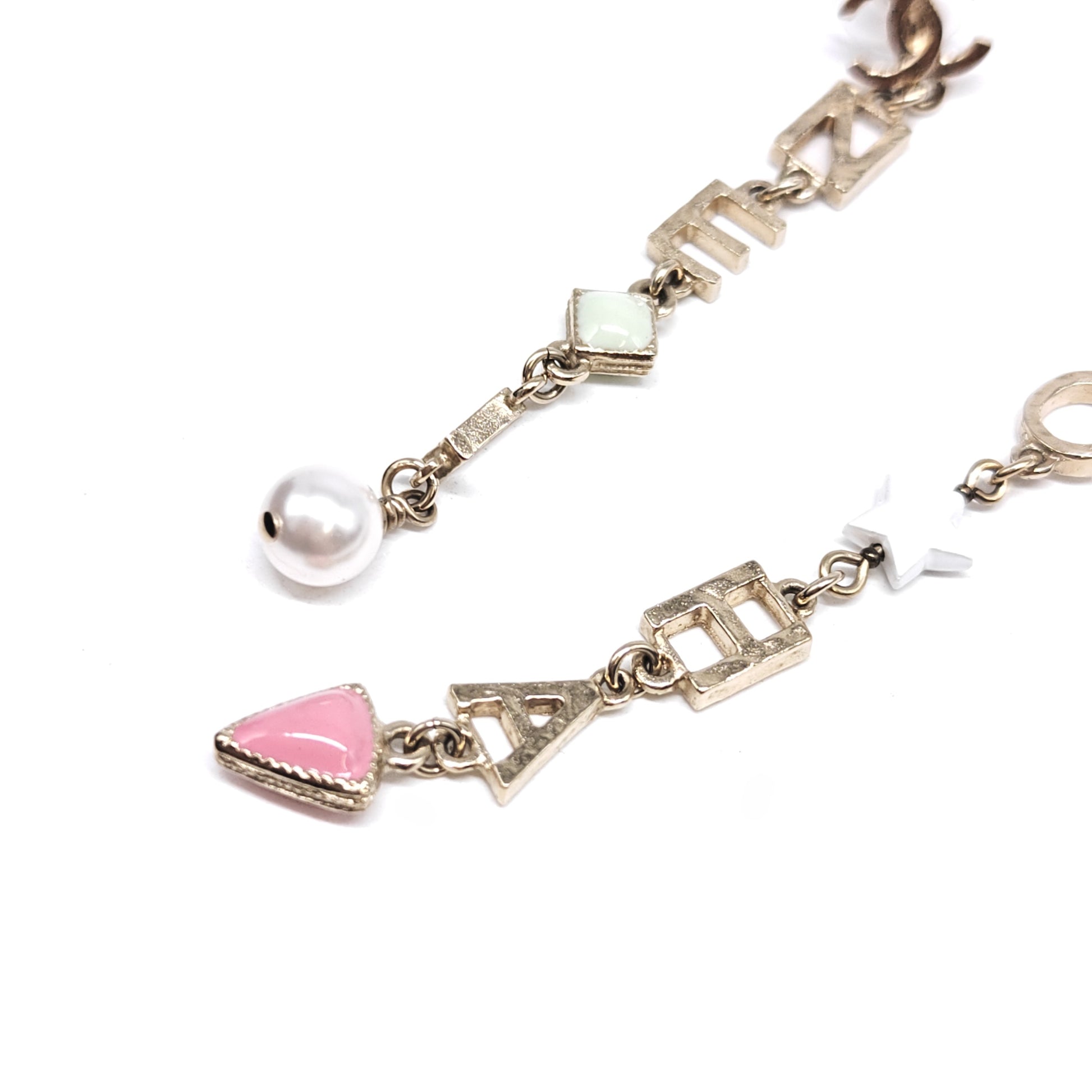 Timeless Brincos Longos Coco Mark earring