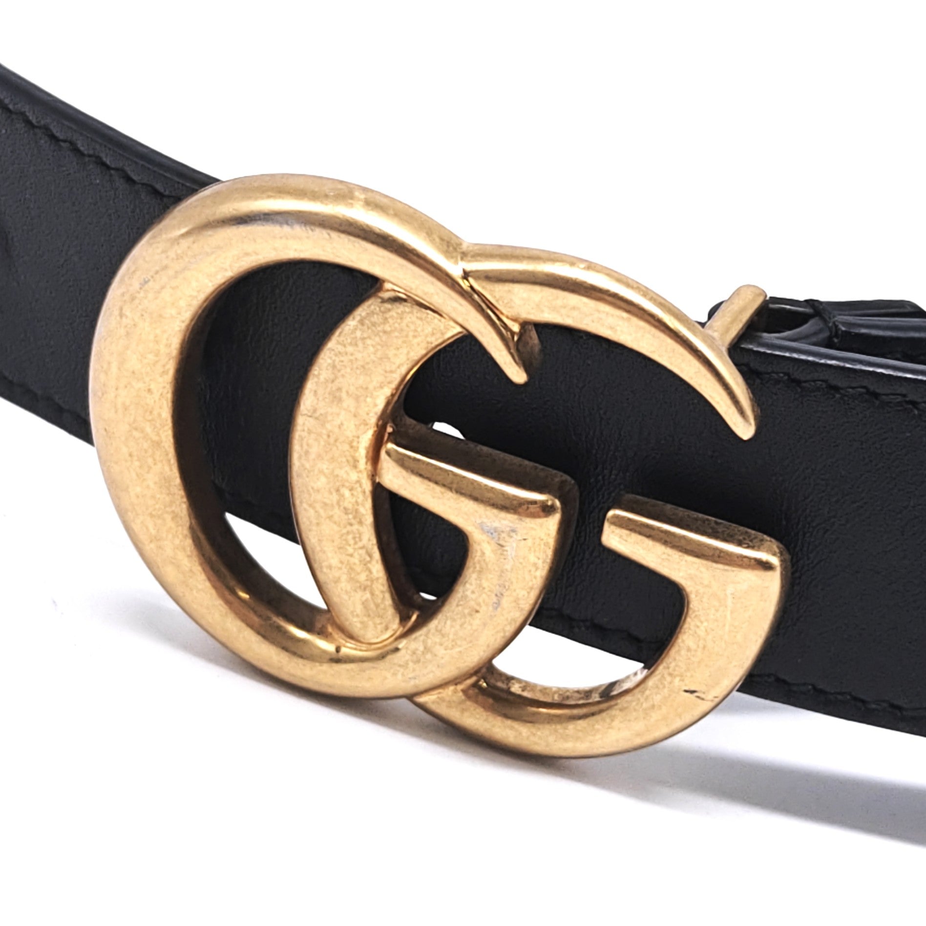Double G Leather Belt Dimensions