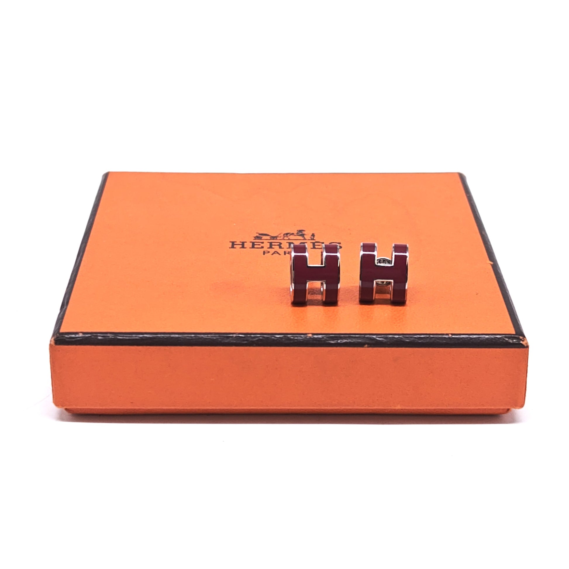 Clic H Enamel Earrings