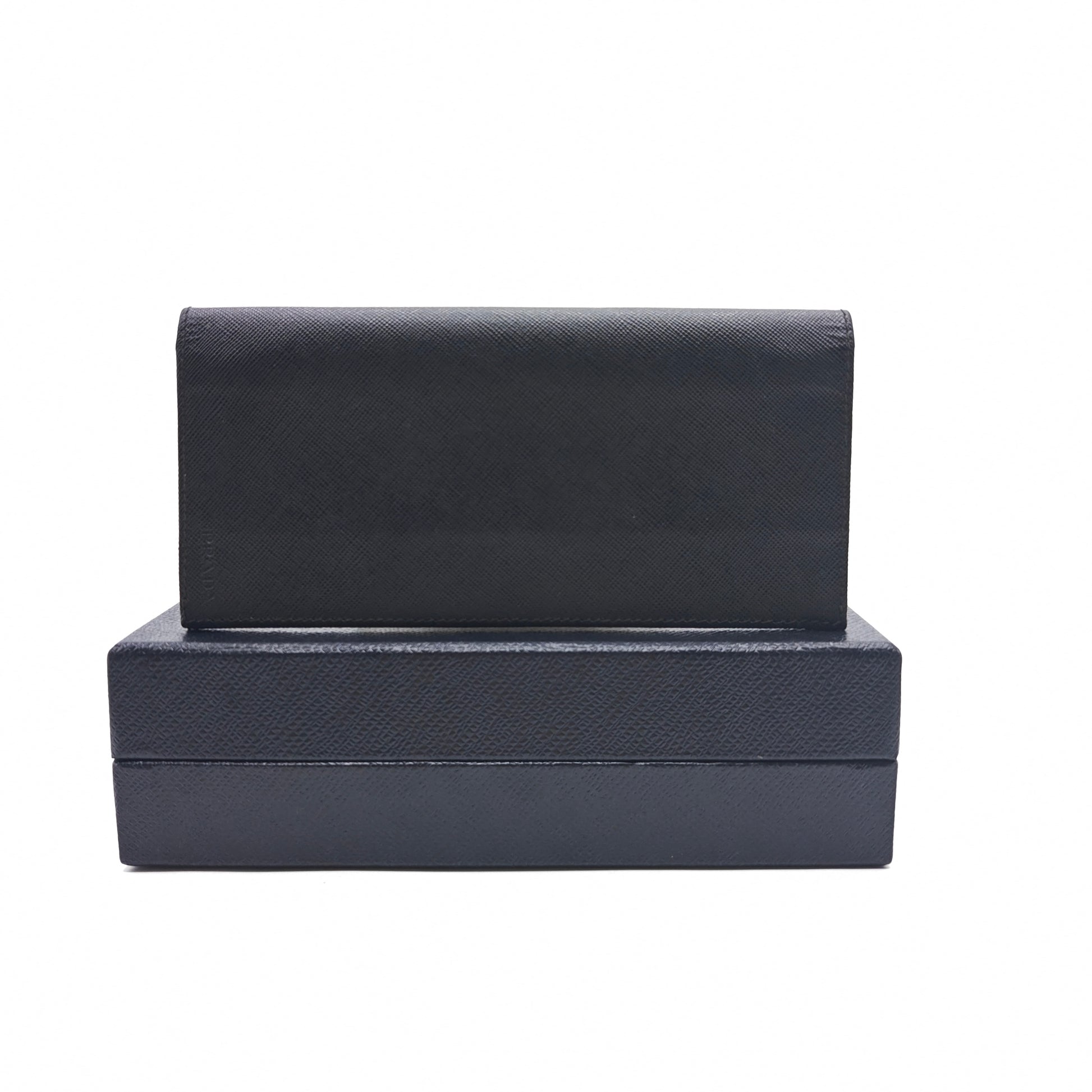 Saffiano Leather Wallet Flap