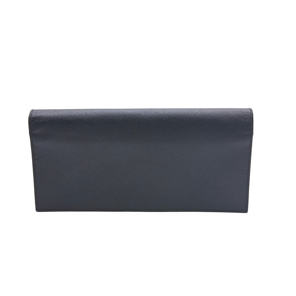 Saffiano Leather Wallet Flap