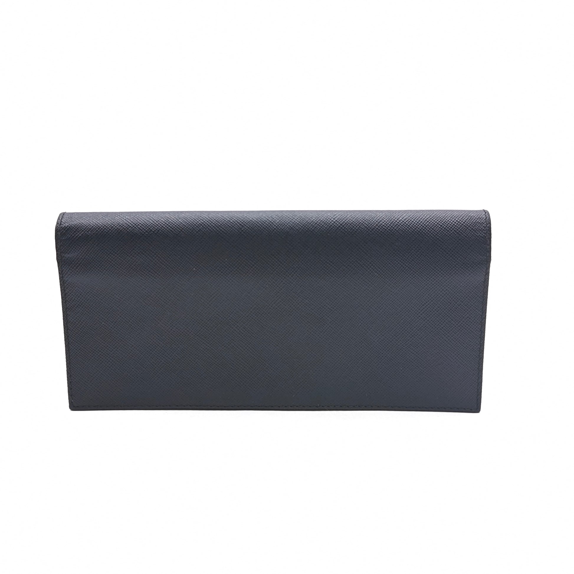 Saffiano Leather Wallet Flap
