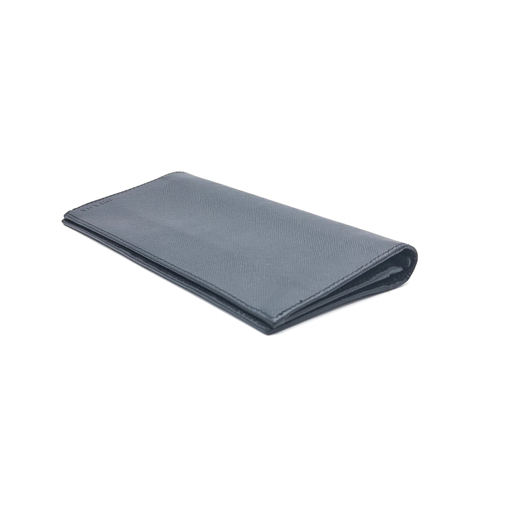 Saffiano Leather Wallet Flap