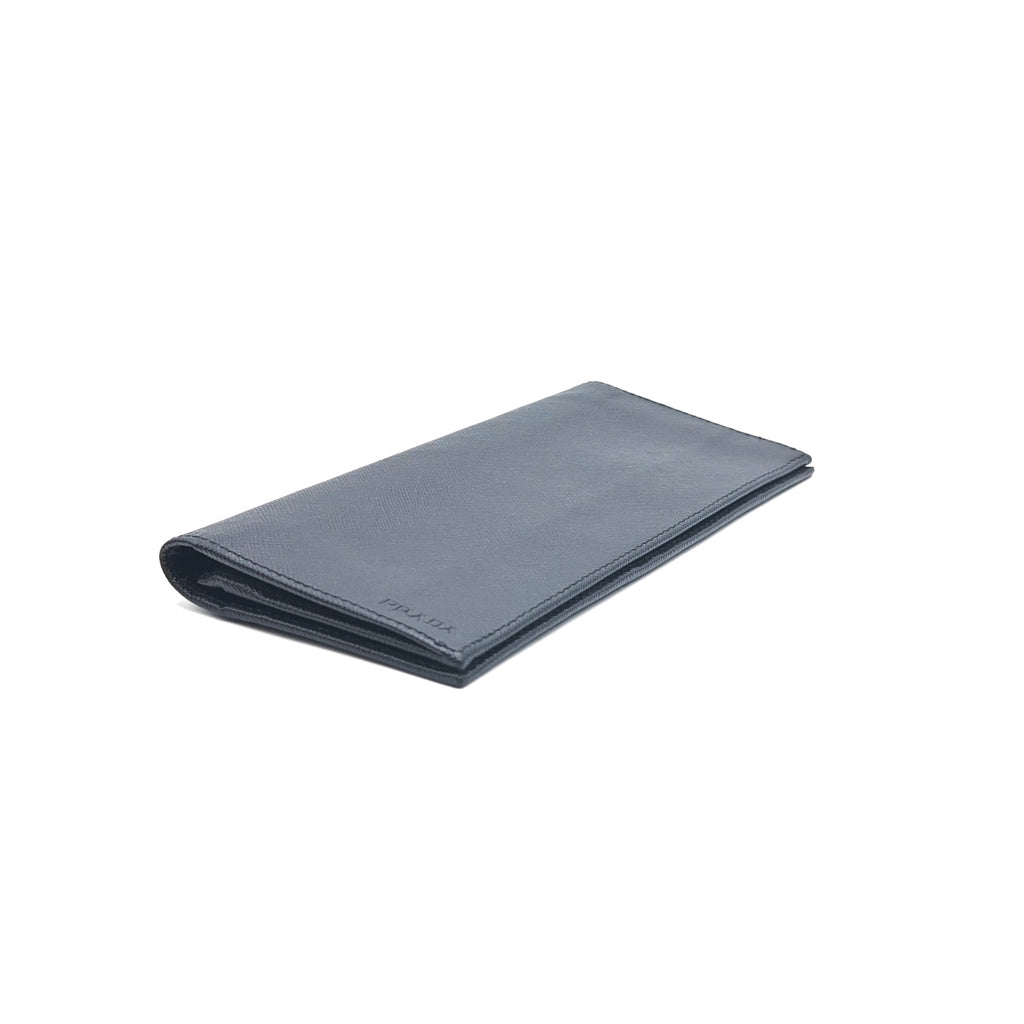Saffiano Leather Wallet Flap