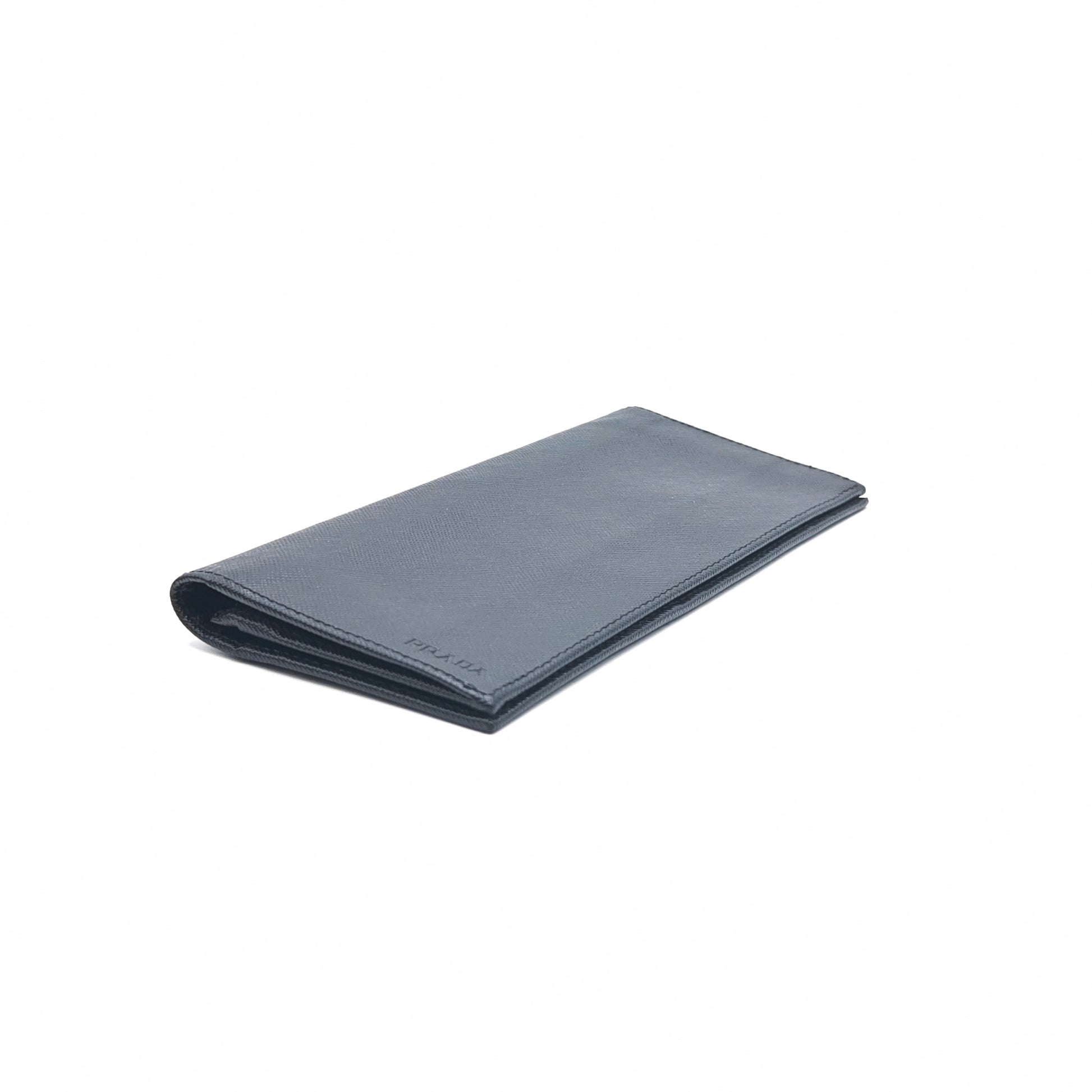Saffiano Leather Wallet Flap
