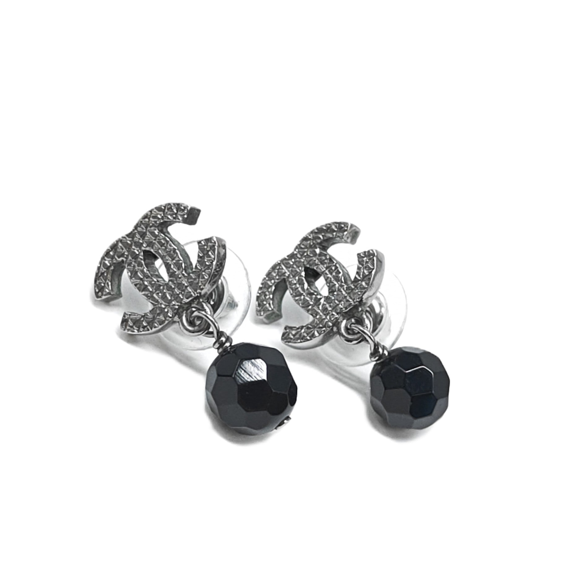 Resin CC Drop Earrings