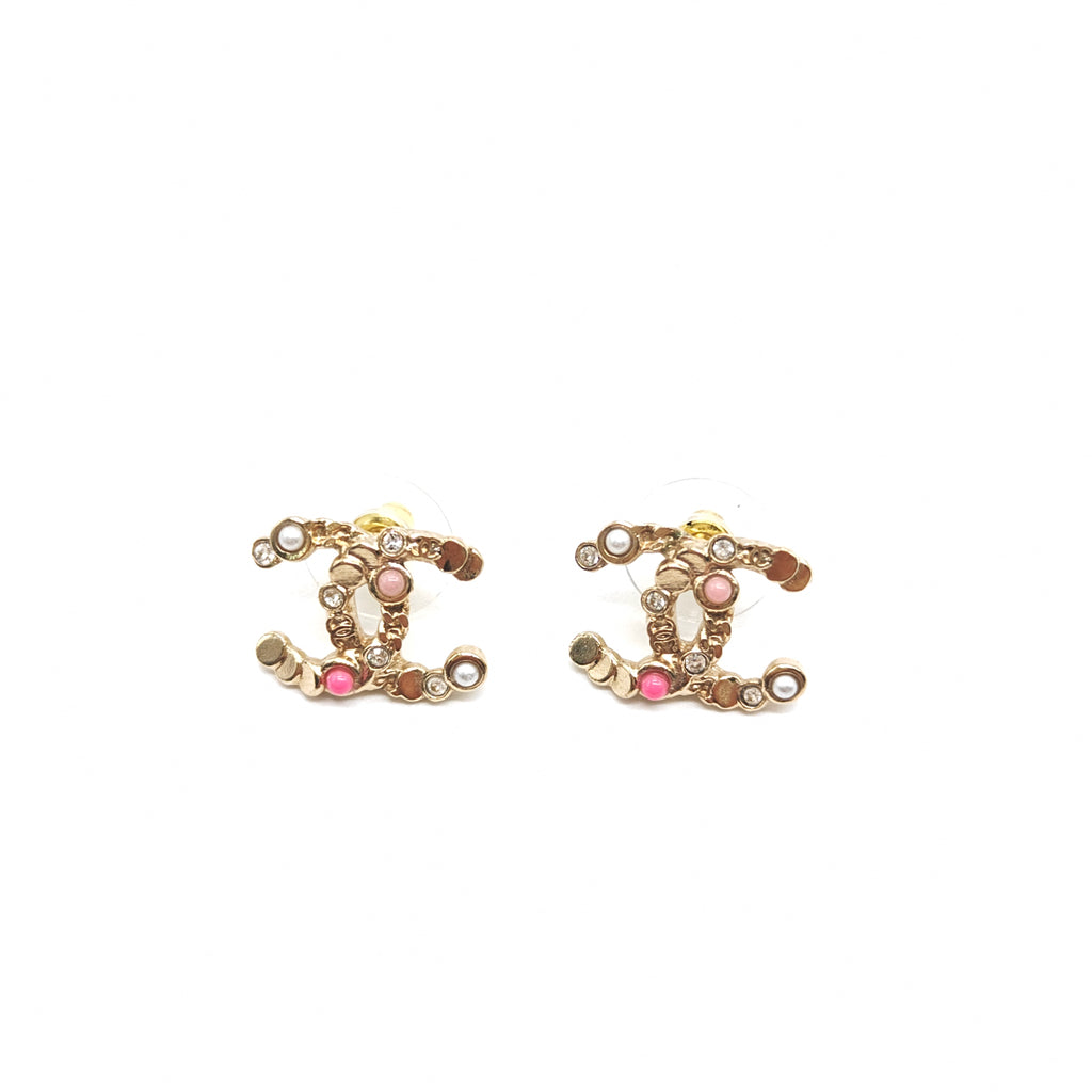 Cc earrings Chanel Multicolour W20314