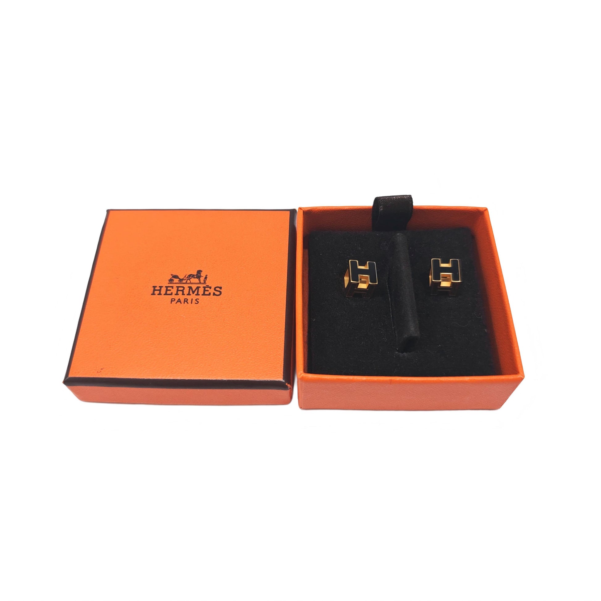 Hermès Cage d'H Earrings W22831