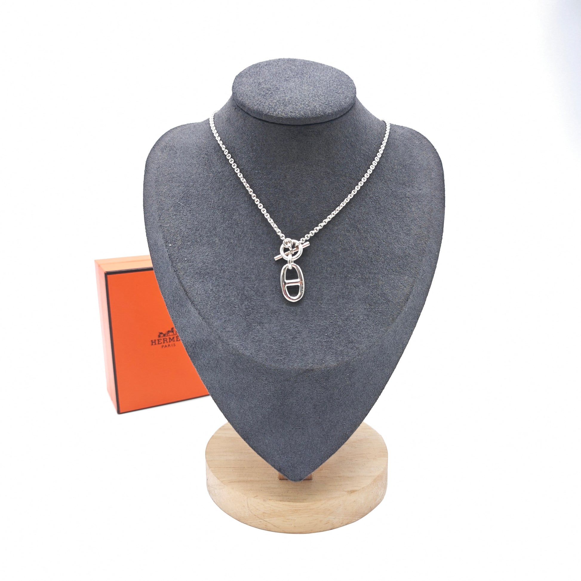 Hermès Chaîne d'Ancre Pendant Necklace W22912