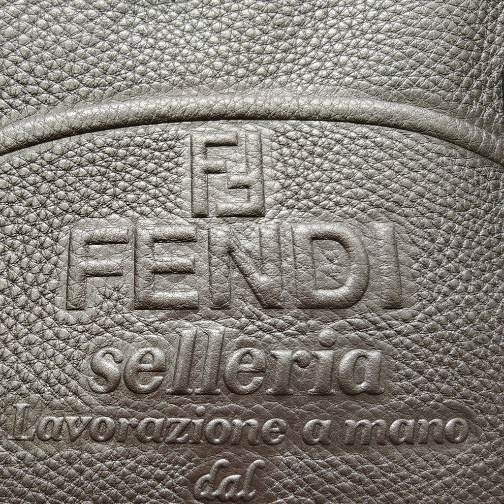 Fendi Selleria Cuoio Romano Leather Satchel Bag B23341