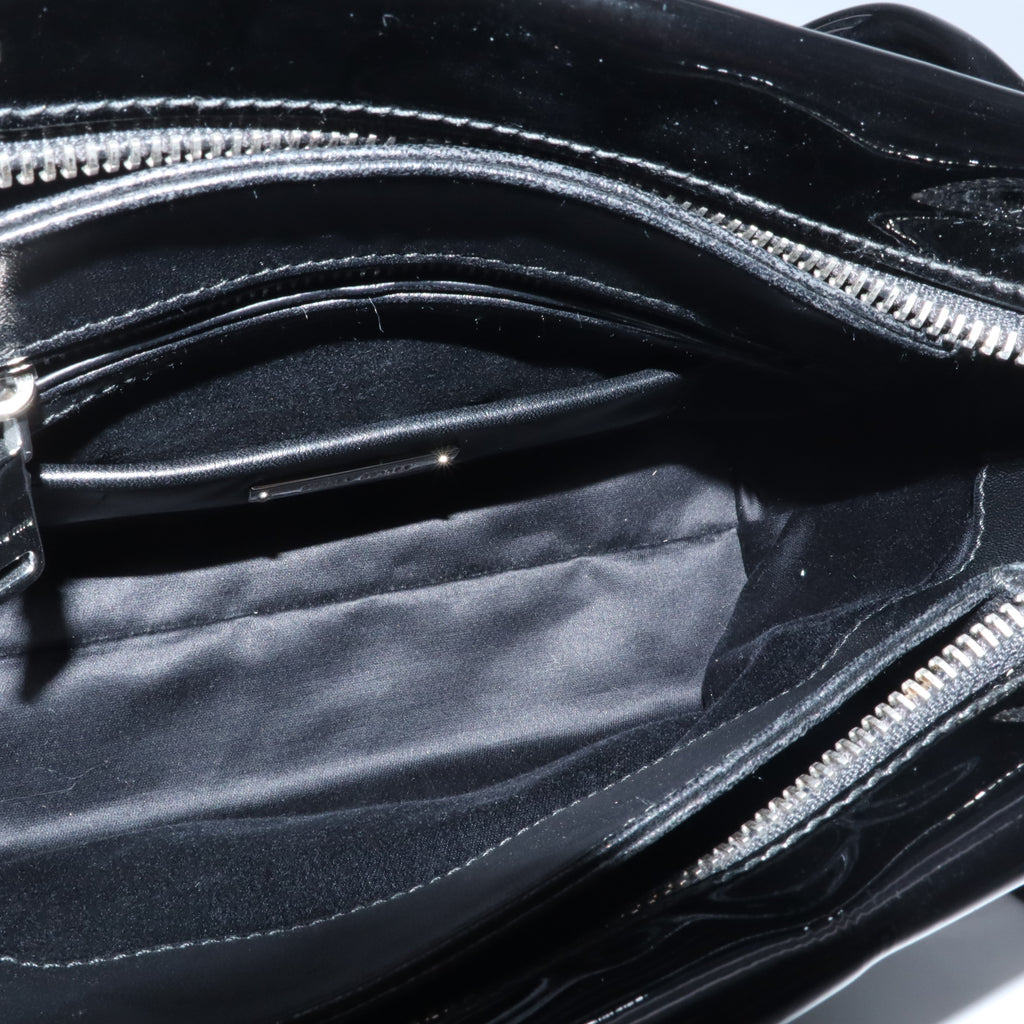 Miu Miu Patent Leather Top Handle Bag twins LDJ5830
