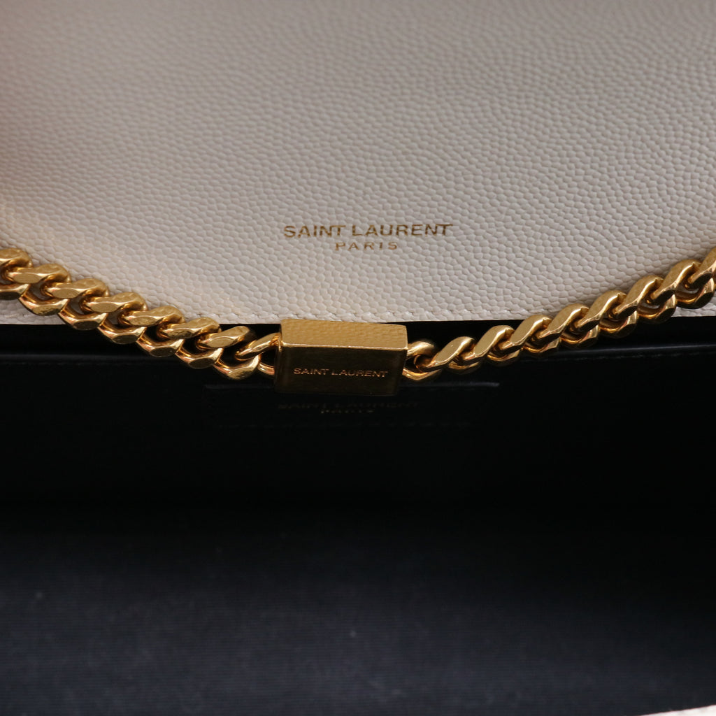 Classic Monogram Tassel Crossbody Bag Leather Medium Twins