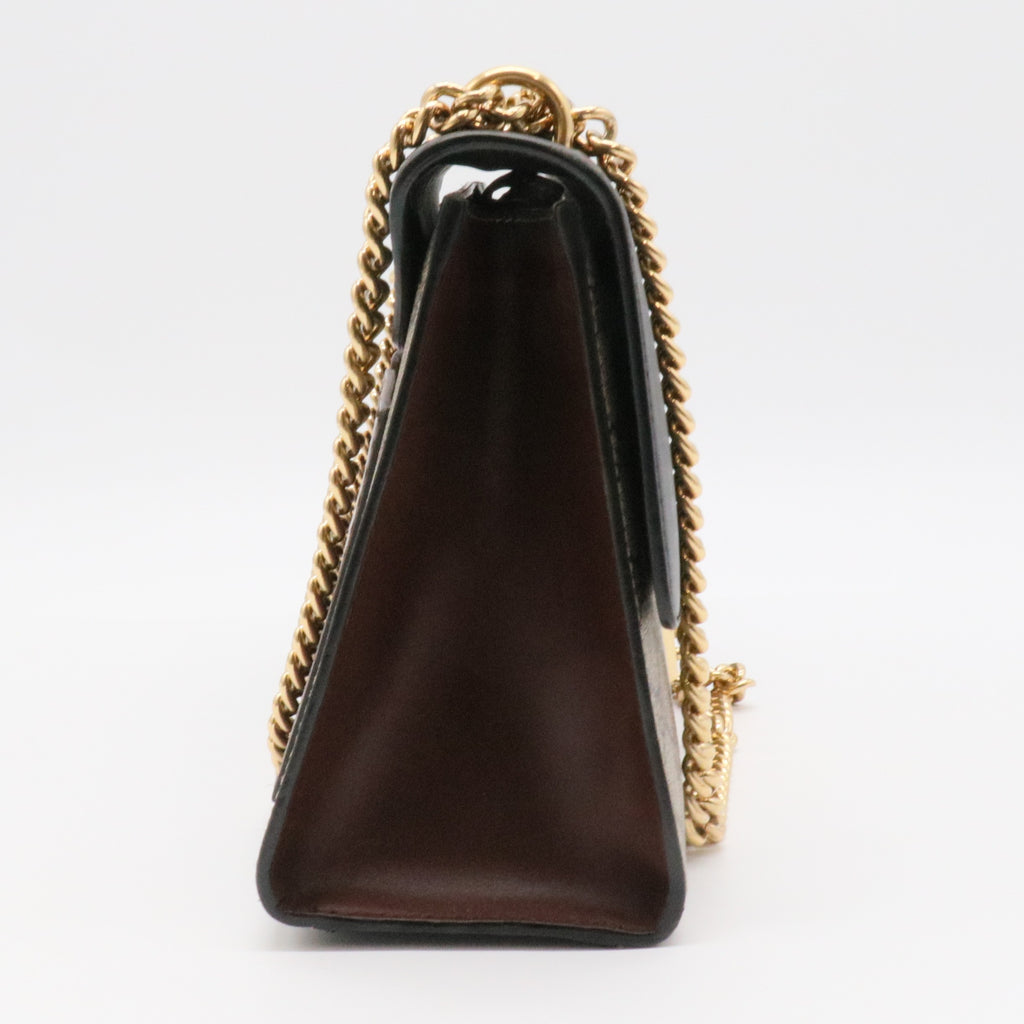Padlock Shoulder Bag GG Coated Canvas and Leather Medium