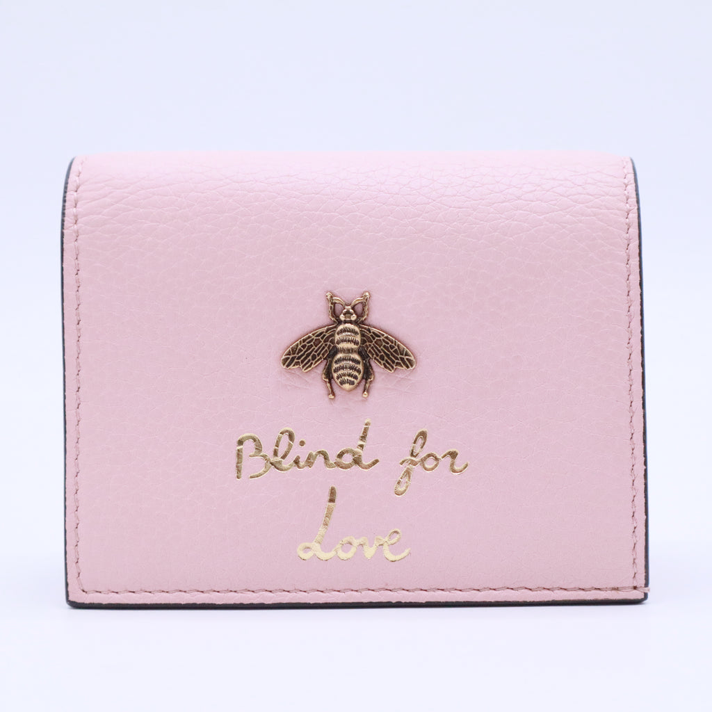 Blind For Love Wallet Leather Compact Wallet