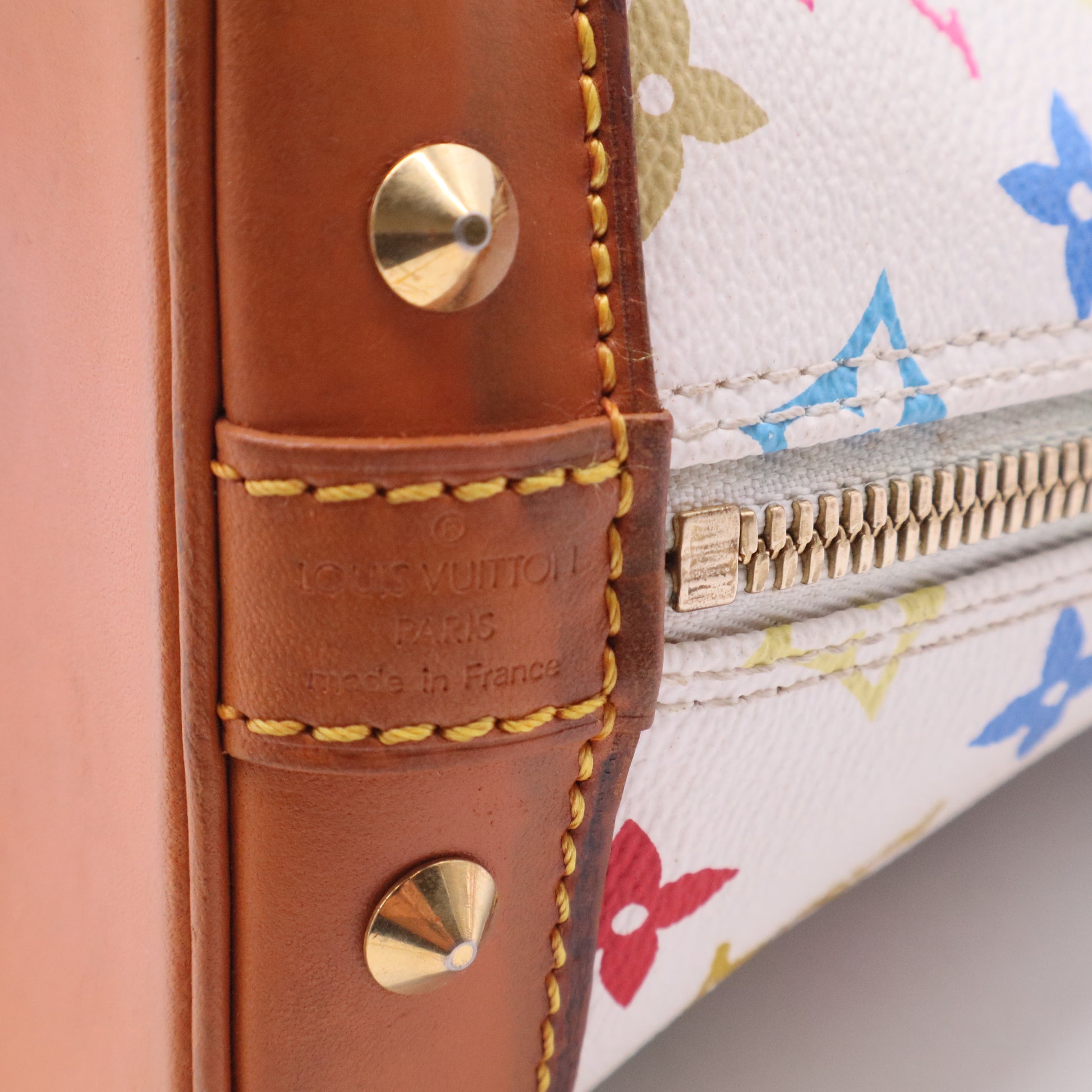 Multicolore Monogram Alma PM