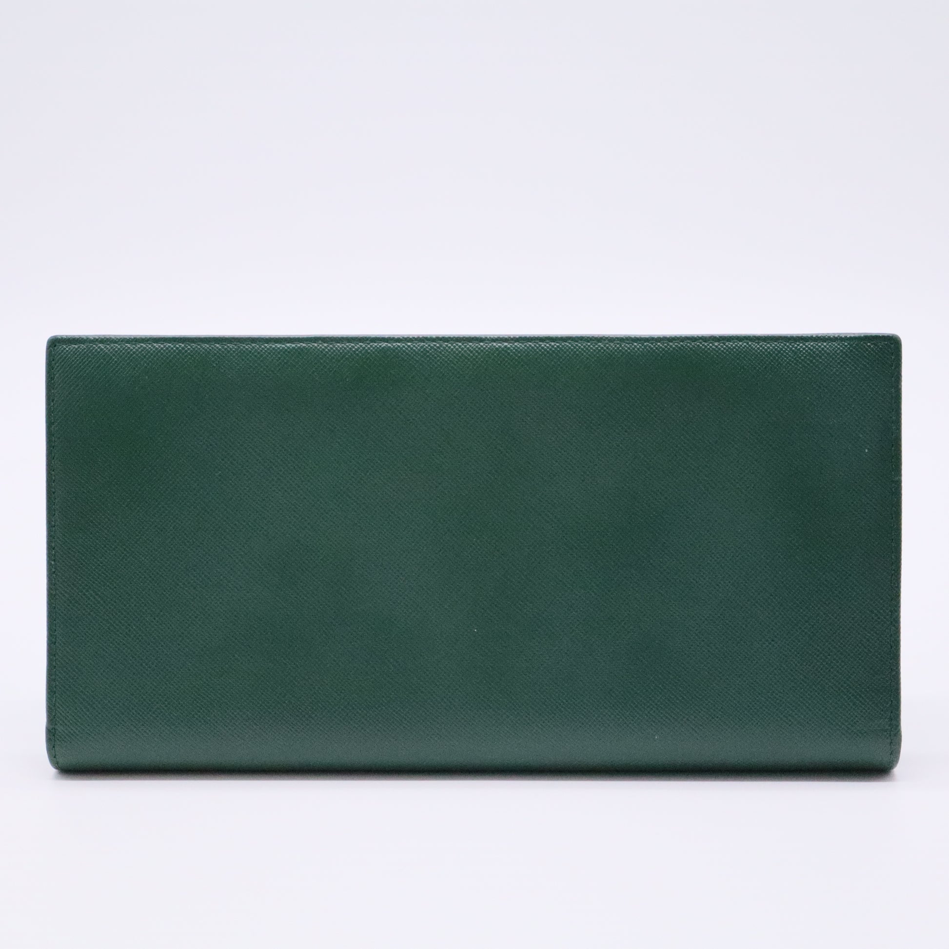 Prada Saffiano Leather Long Wallet
