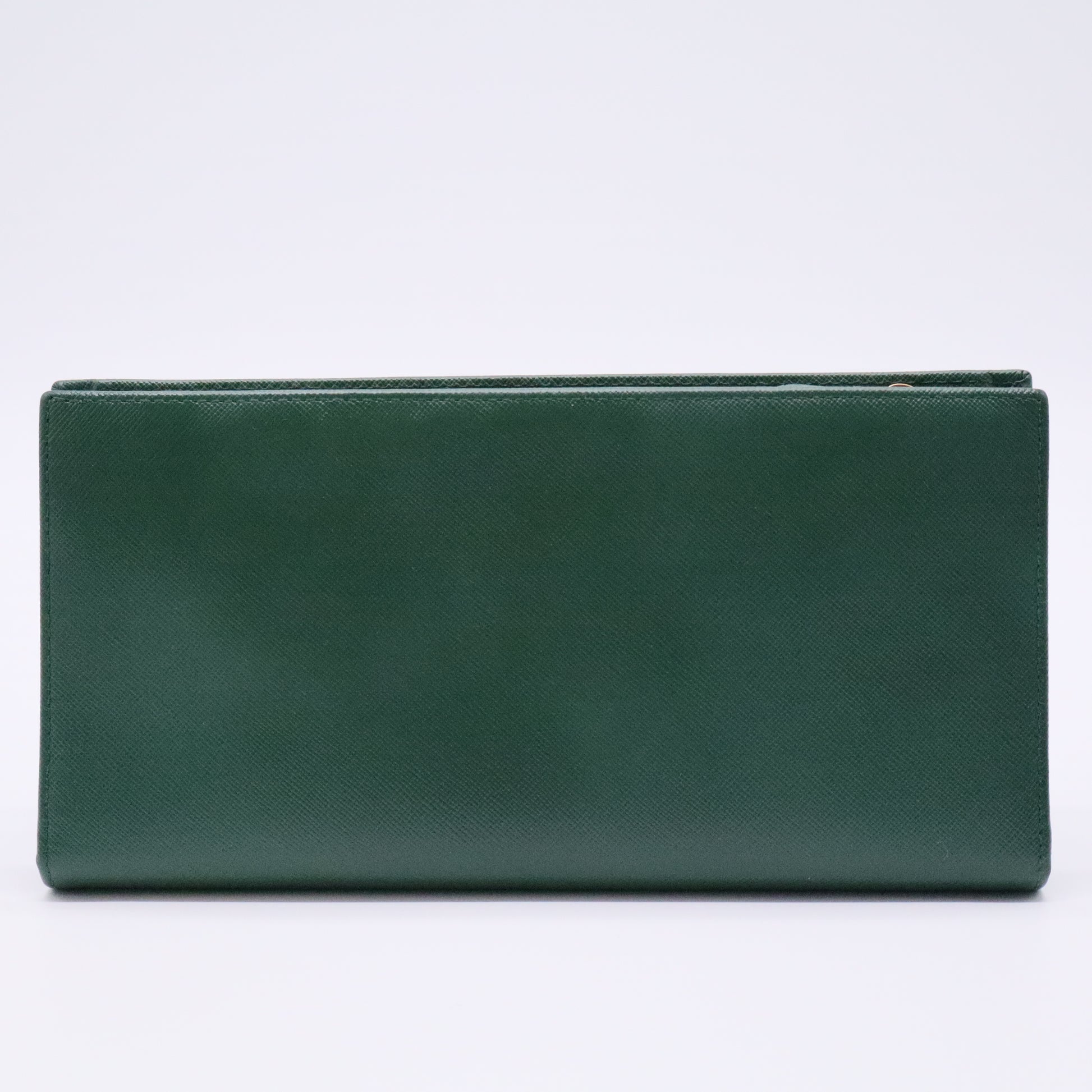 Prada Saffiano Leather Long Wallet