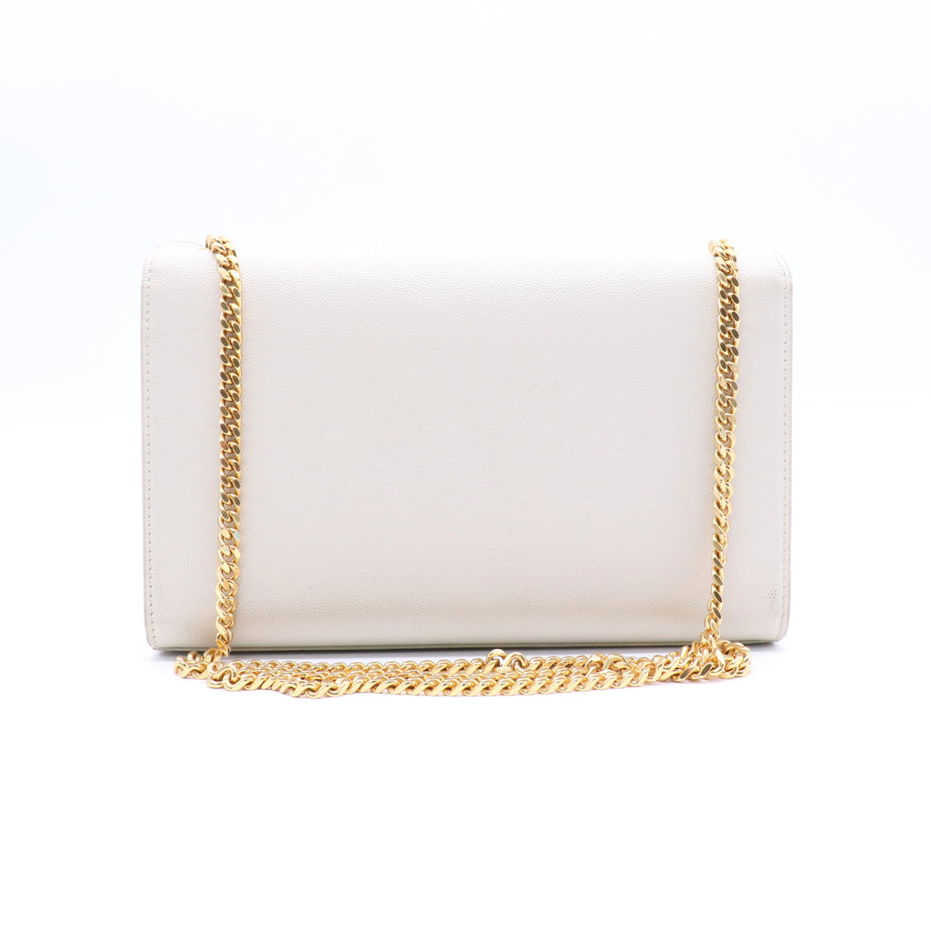 Classic Monogram Tassel Crossbody Bag Leather Medium Twins