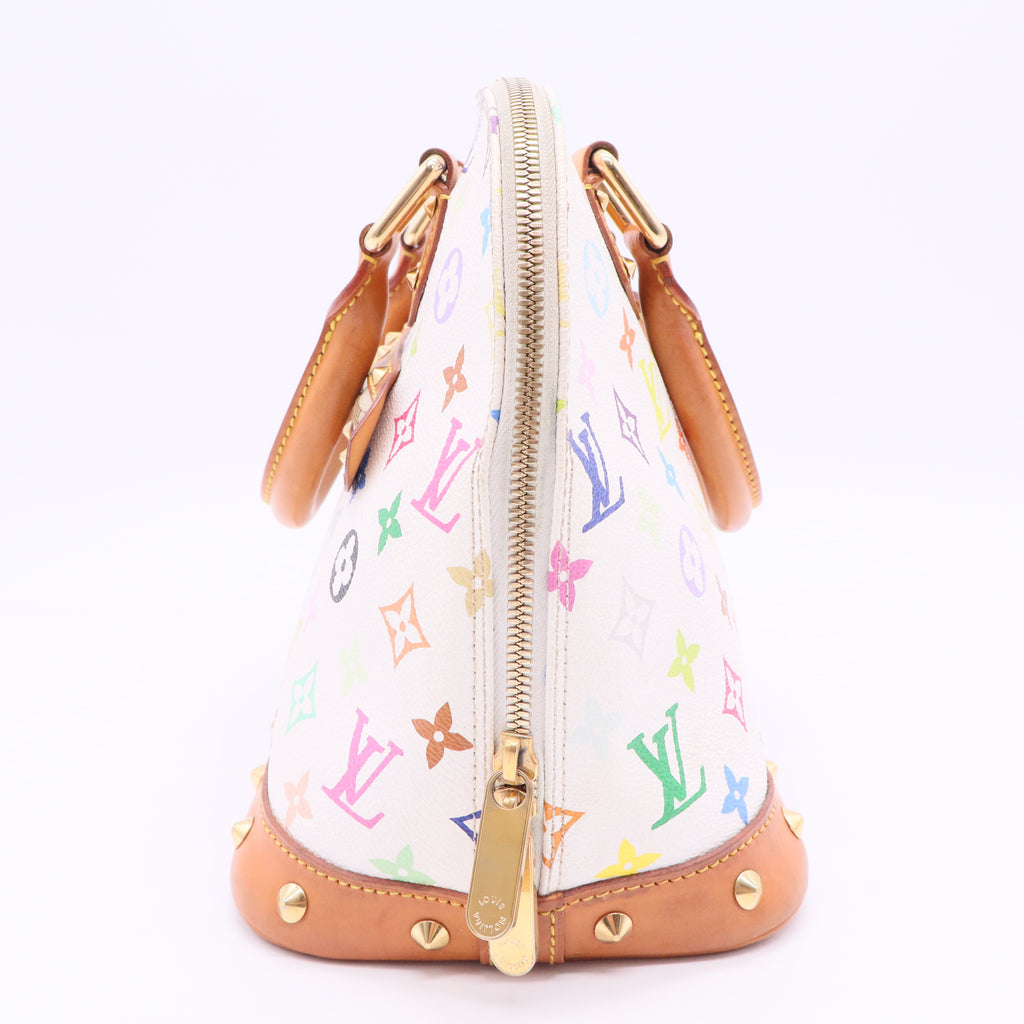 Multicolore Monogram Alma PM