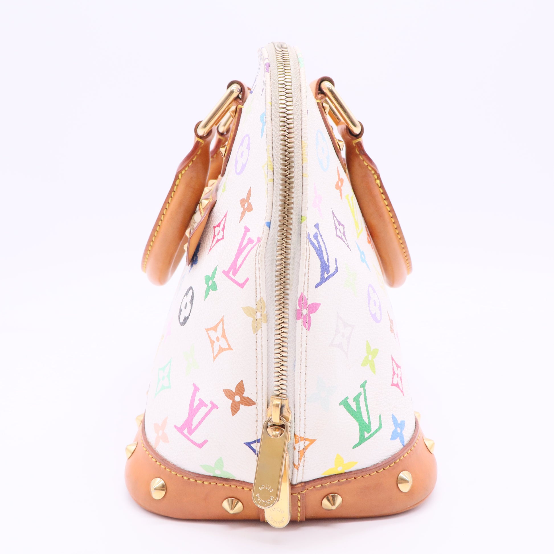 Multicolore Monogram Alma PM