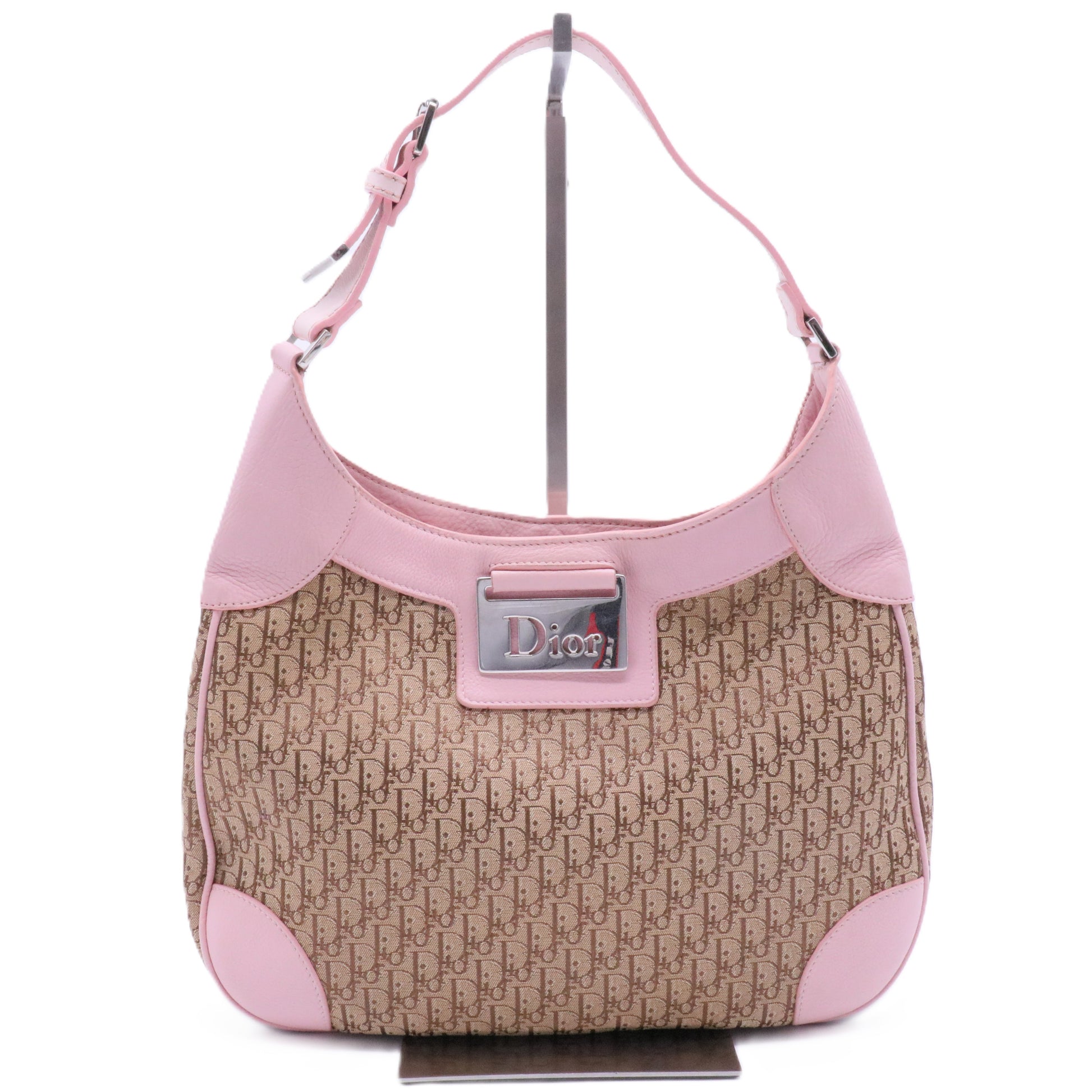 Canvas Diorissimo Pattern Shoulder Bag Vintage