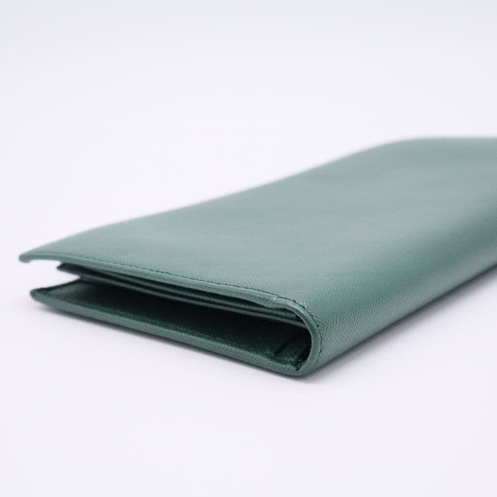 Prada Saffiano Leather Long Wallet