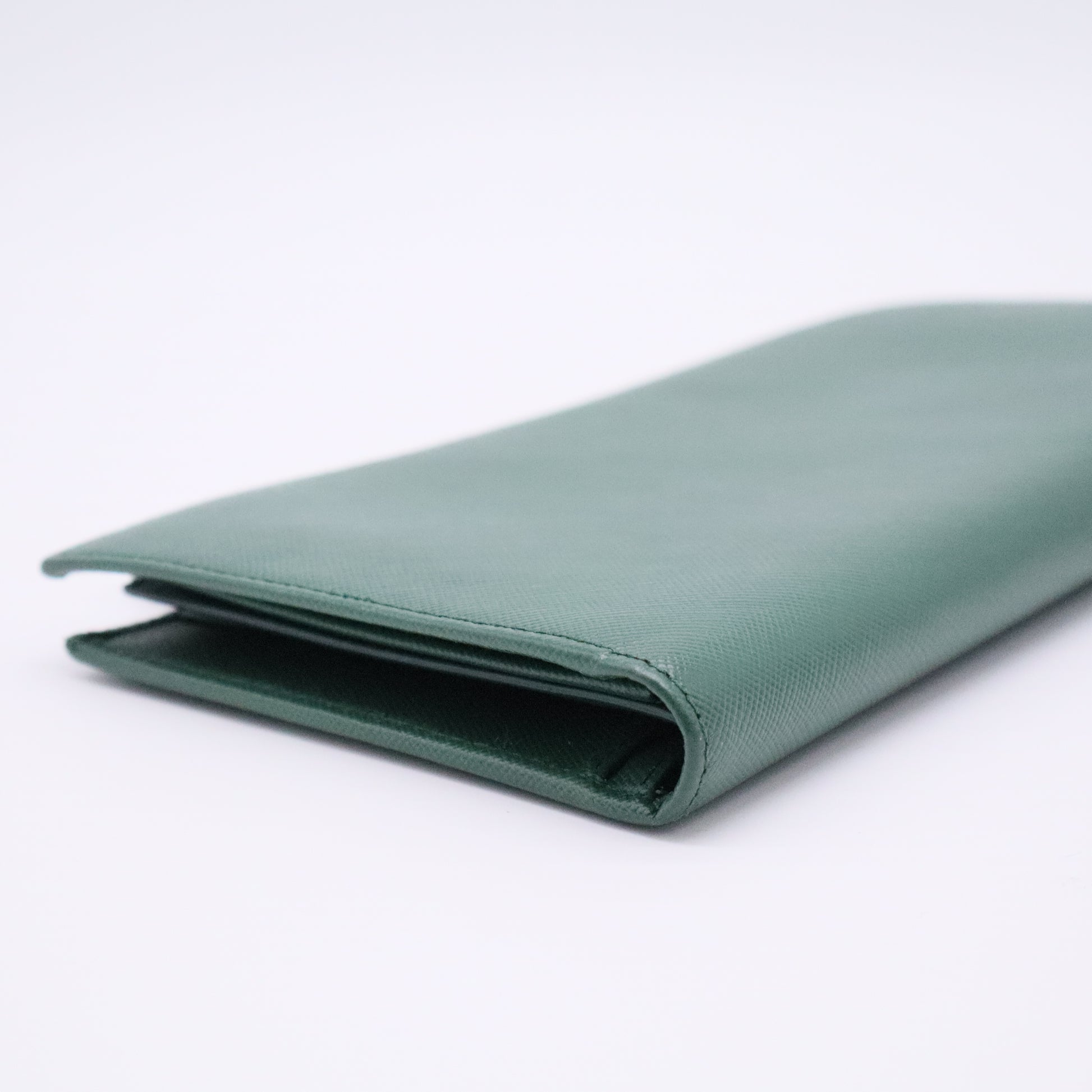 Prada Saffiano Leather Long Wallet