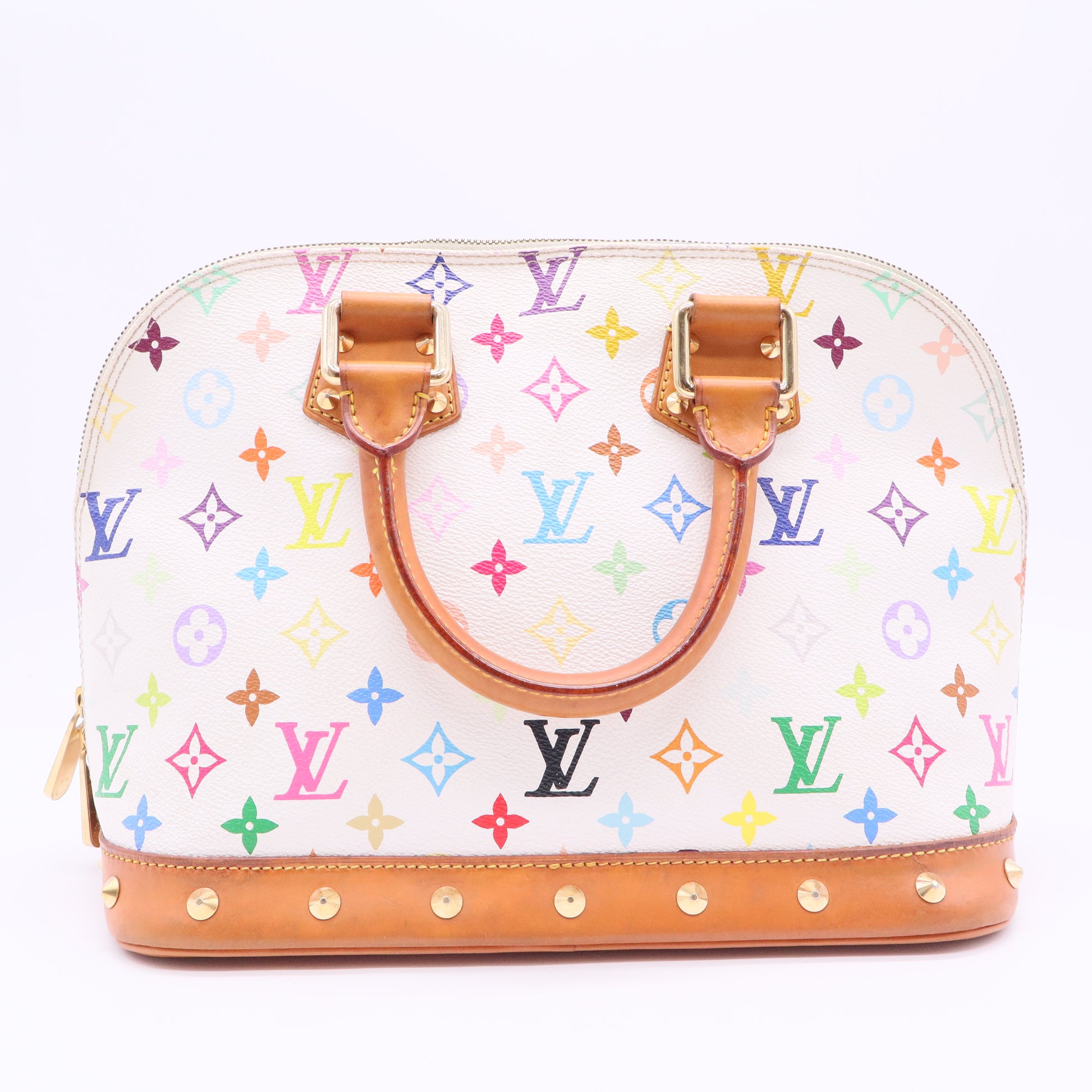 Multicolore Monogram Alma PM