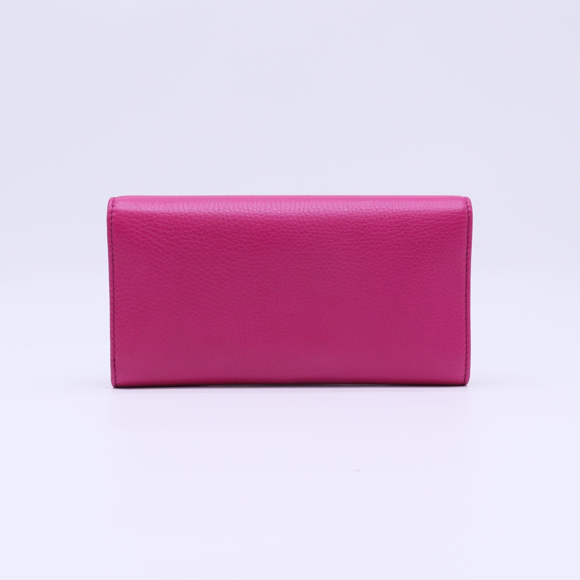 Pebbled Calfskin Large Soho Continental Wallet W21811