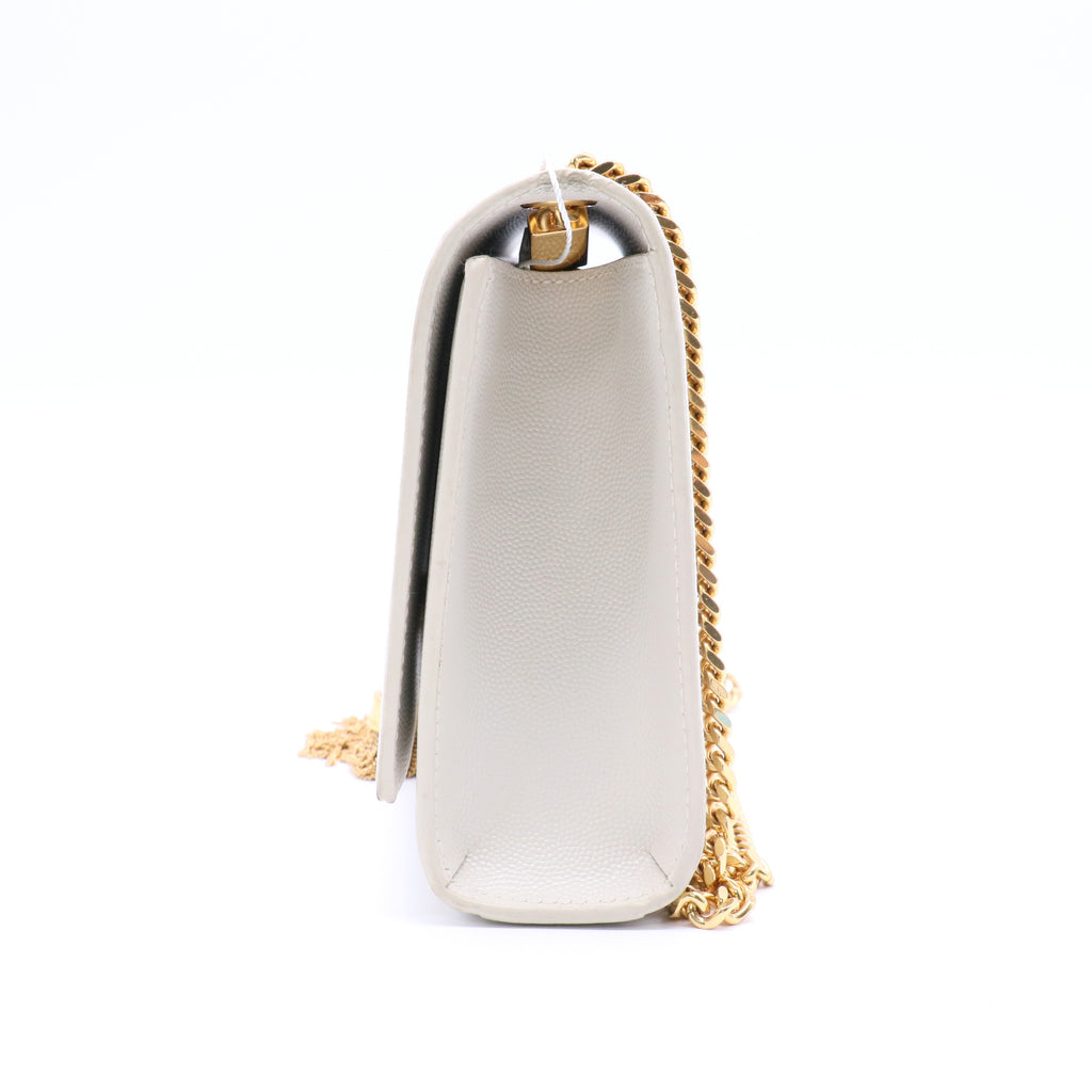 Classic Monogram Tassel Crossbody Bag Leather Medium Twins