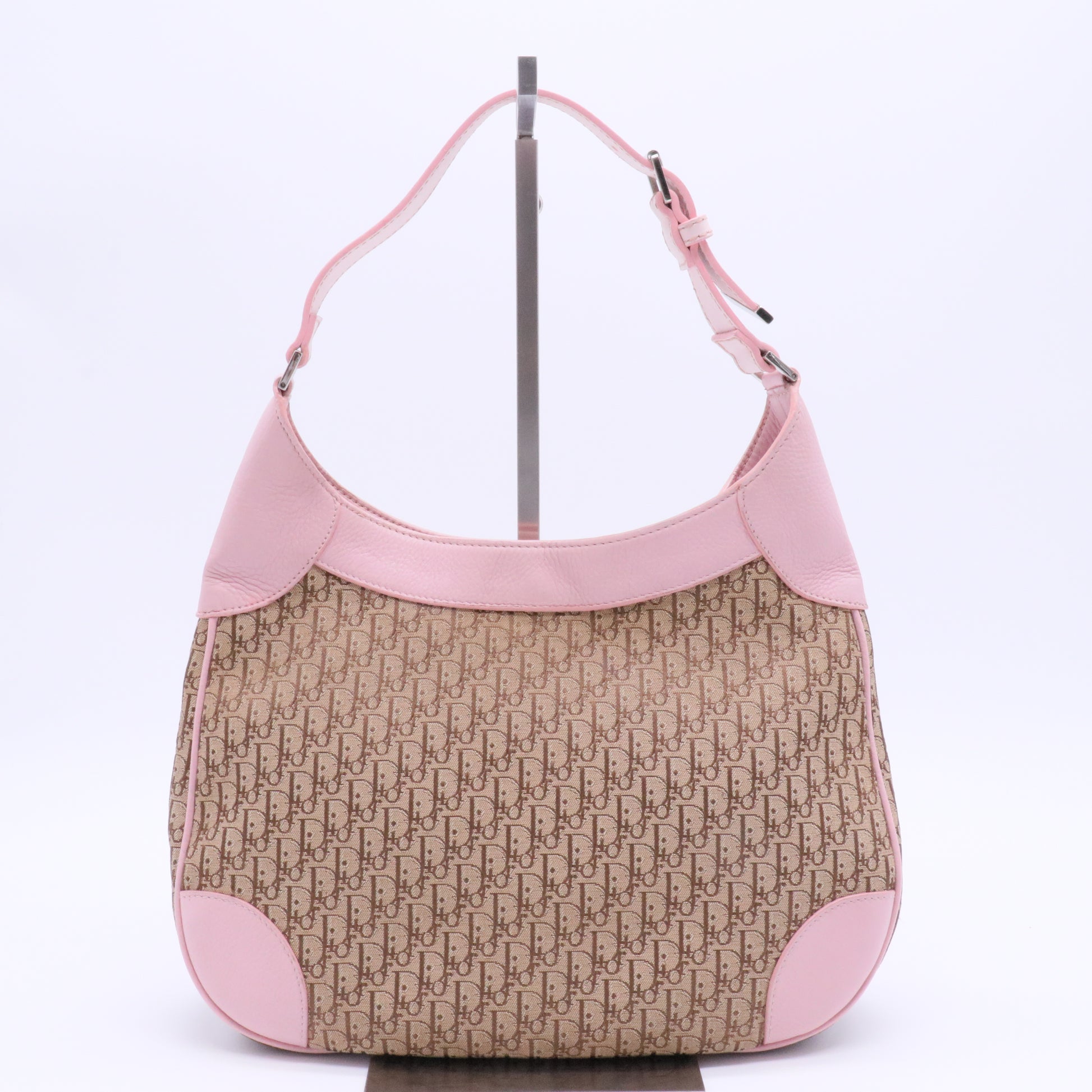 Canvas Diorissimo Pattern Shoulder Bag Vintage