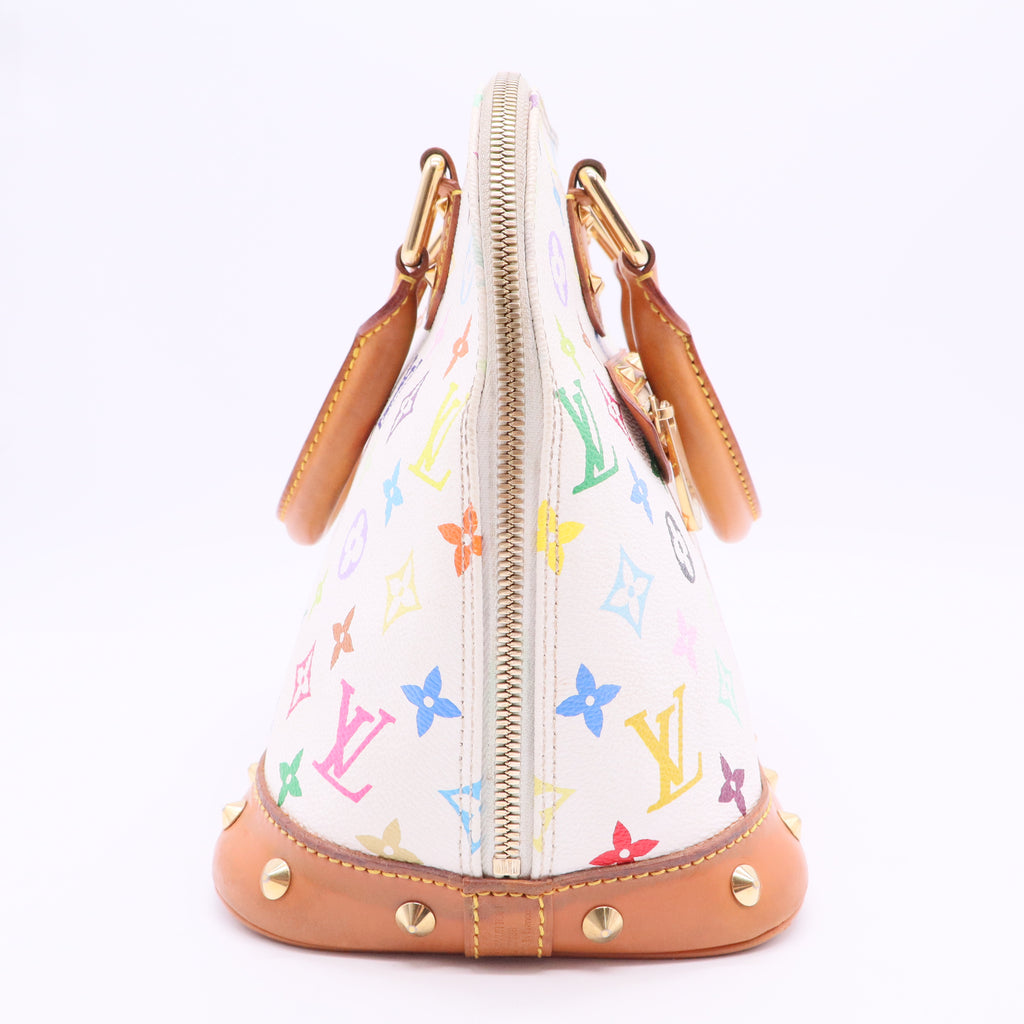 Multicolore Monogram Alma PM
