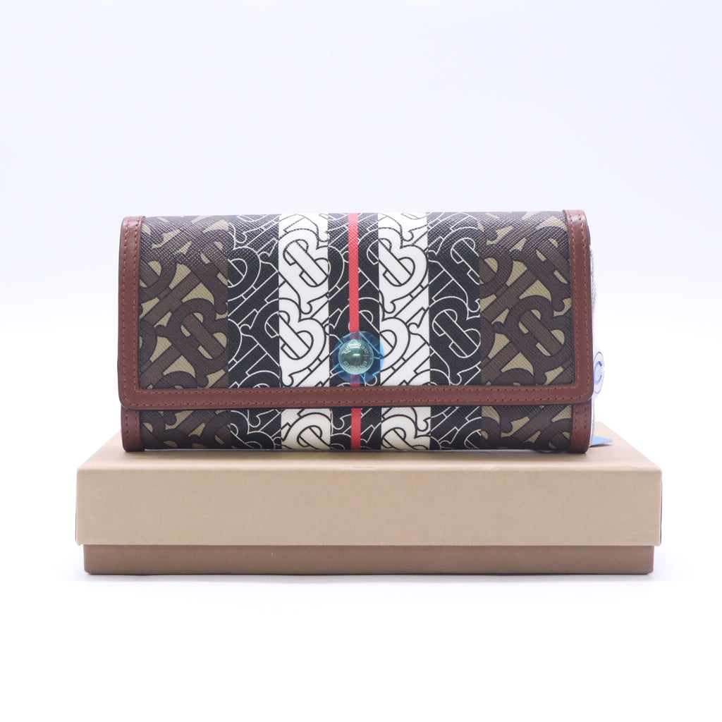 TB Monogram Printed Continental Wallet W23102