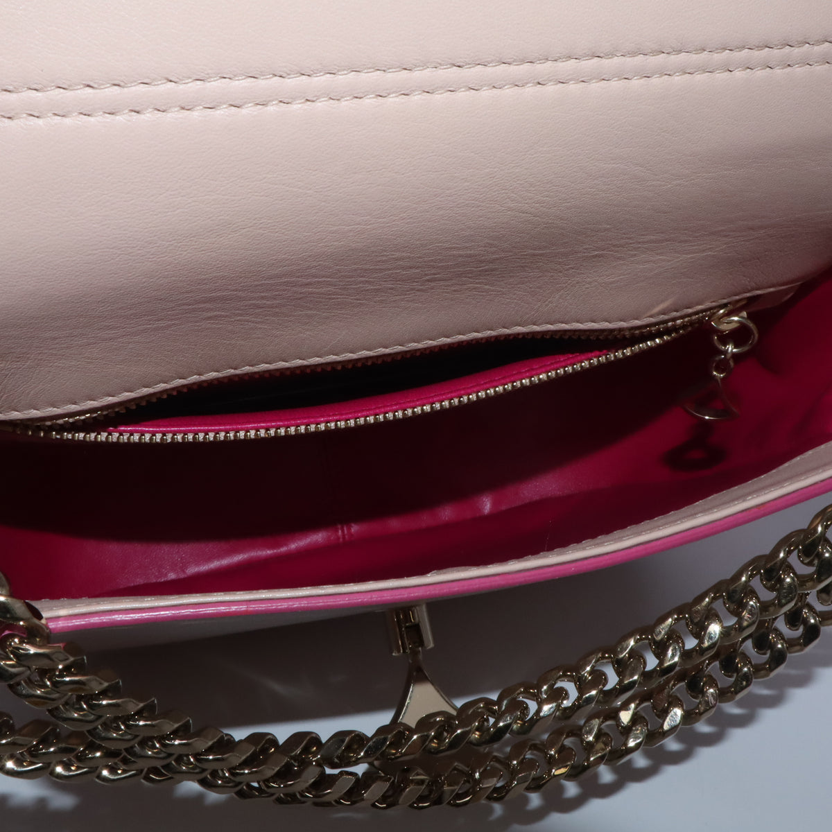 Bvlgari Divas' Dream Calf Leather Flap Shoulder Bag twins LDJ5788
