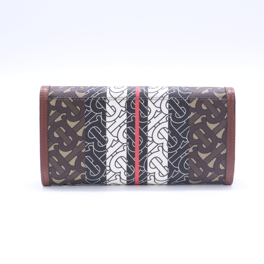 TB Monogram Printed Continental Wallet W23102