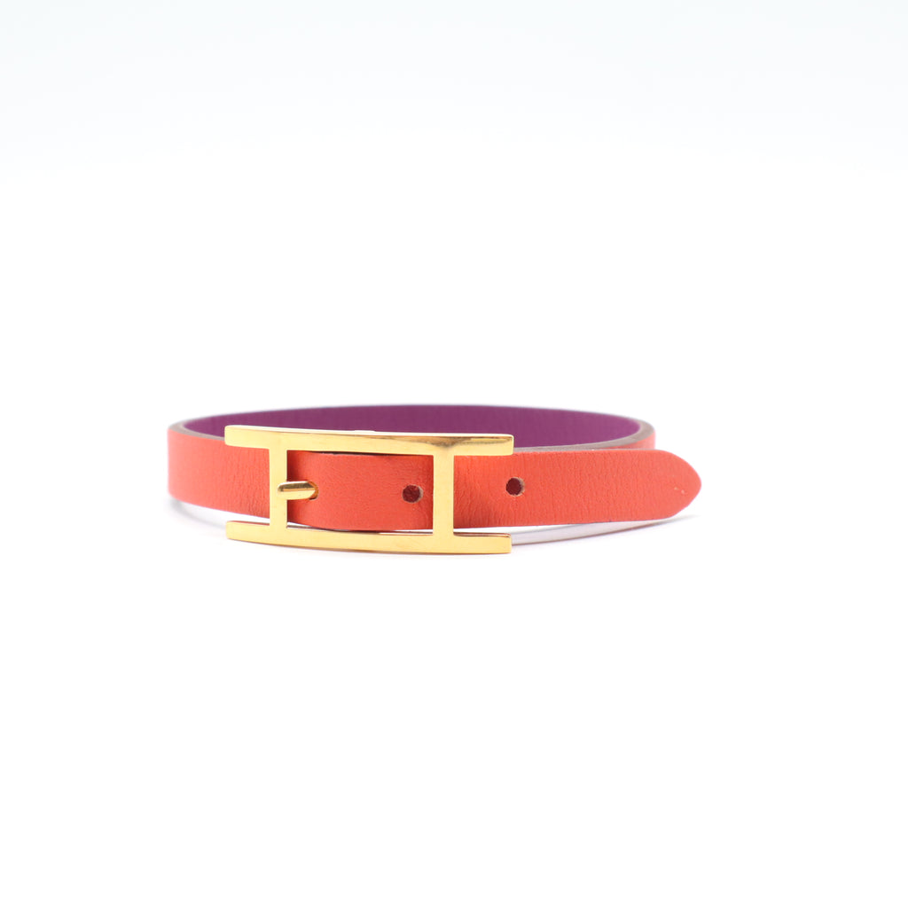 Hermes Behapi Double Tour Bracelet W21589