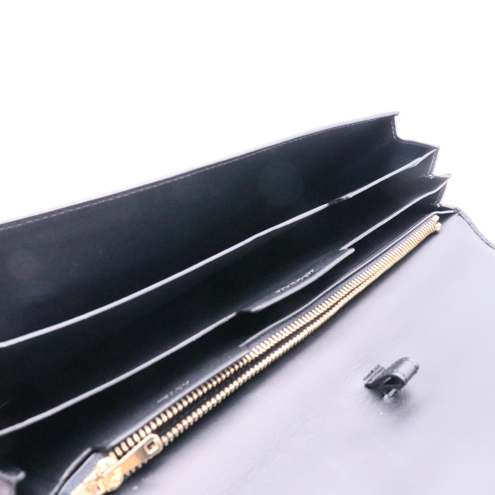 LOEWE Black Long Wallet twins W20857