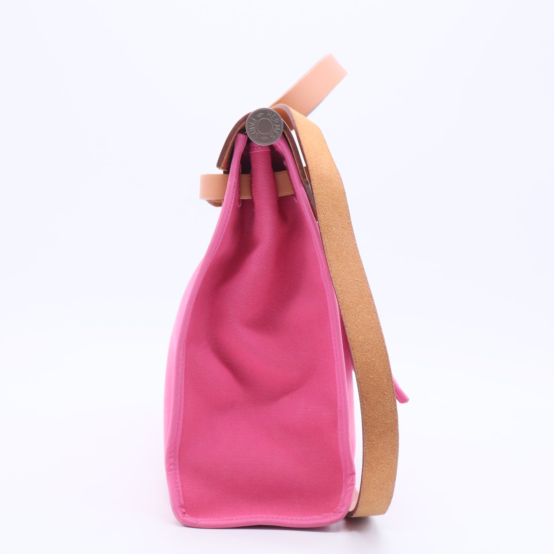 Toile Vache Hunter Herbag Zip 31 PM Rose Lipstick Natural B20404
