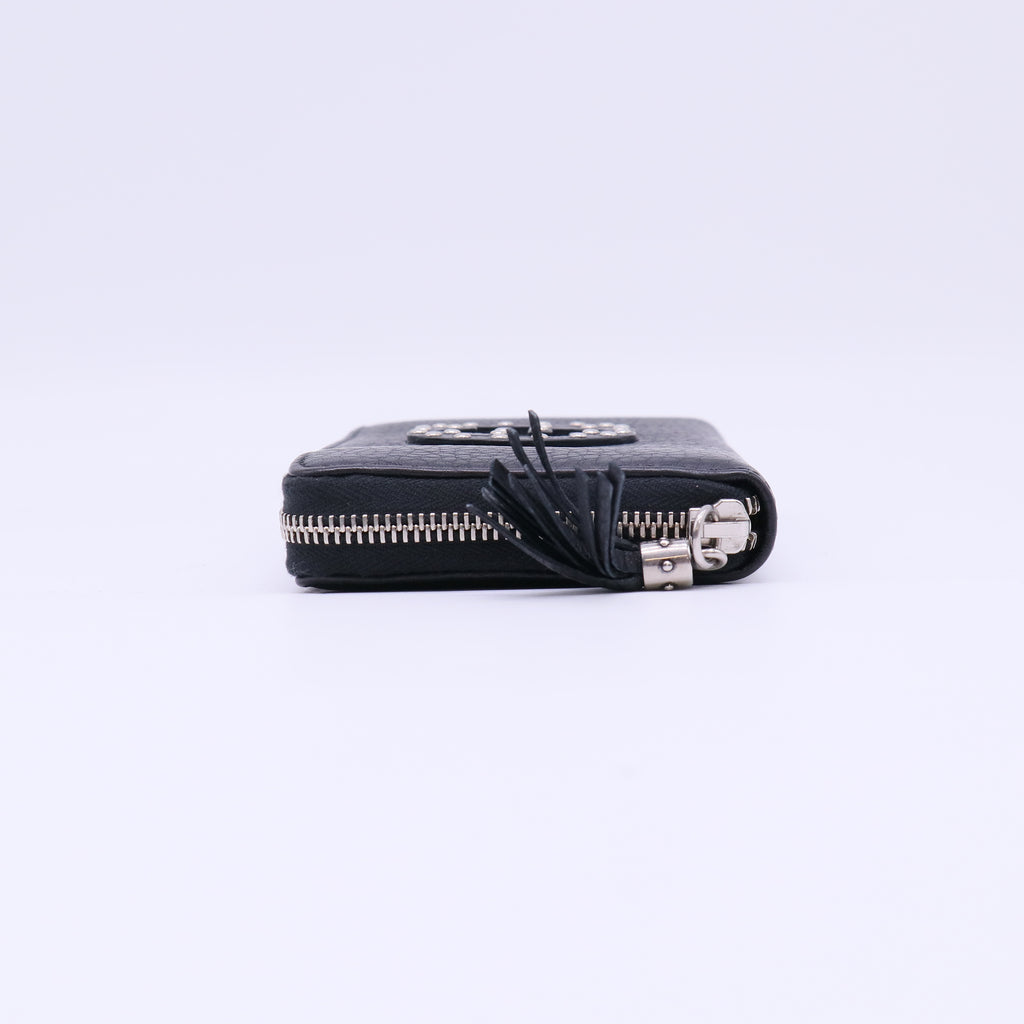 Gucci Soho Studded Zip Around Wallet W21827