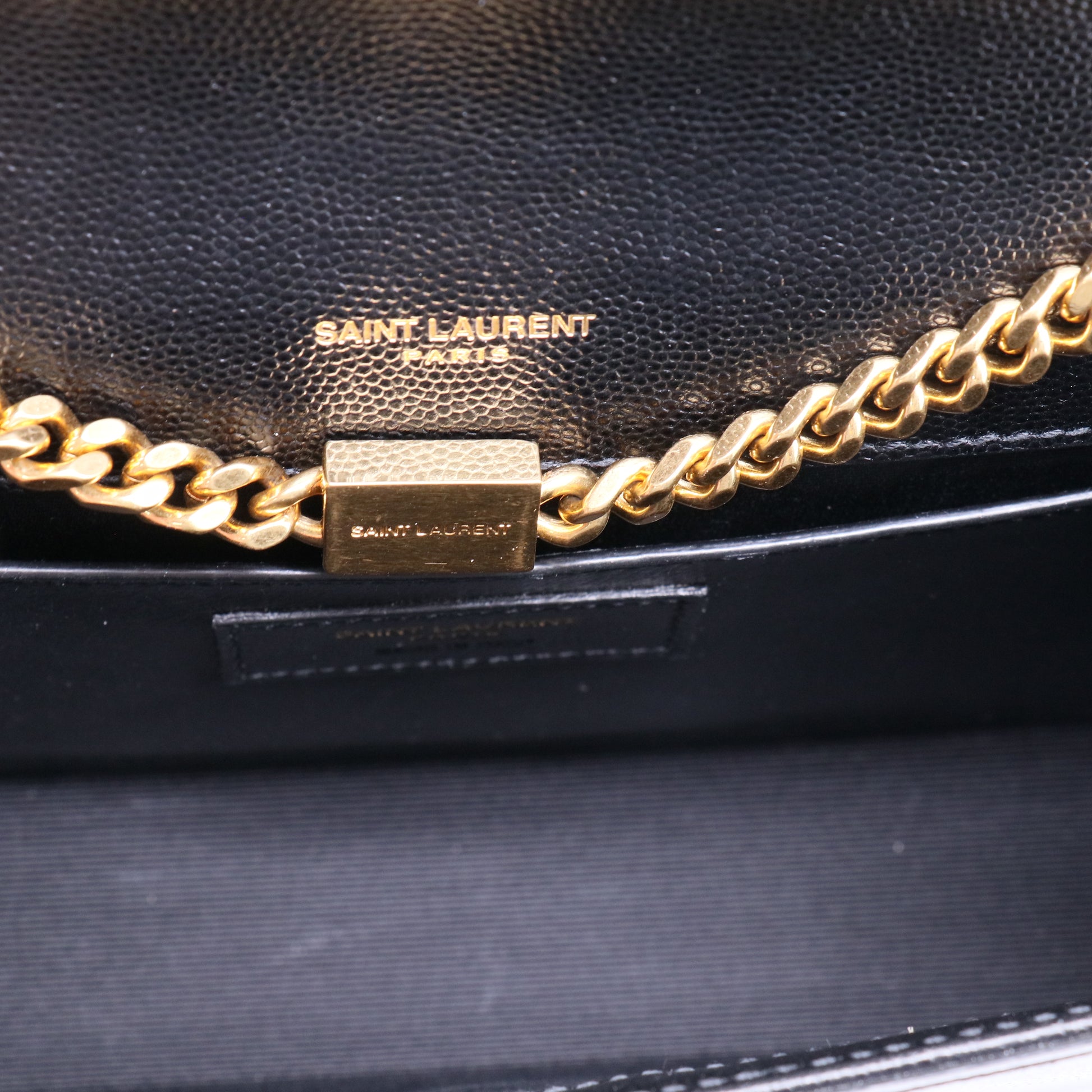 Saint Laurent Classic Monogram Crossbody Bag Grainy Leather Small J2455 Twins