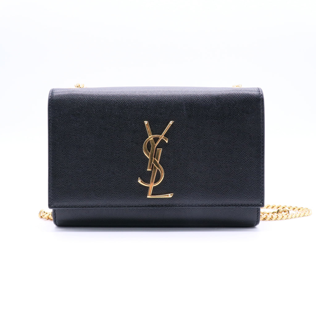 Saint Laurent Classic Monogram Crossbody Bag Grainy Leather Small J2455 Twins
