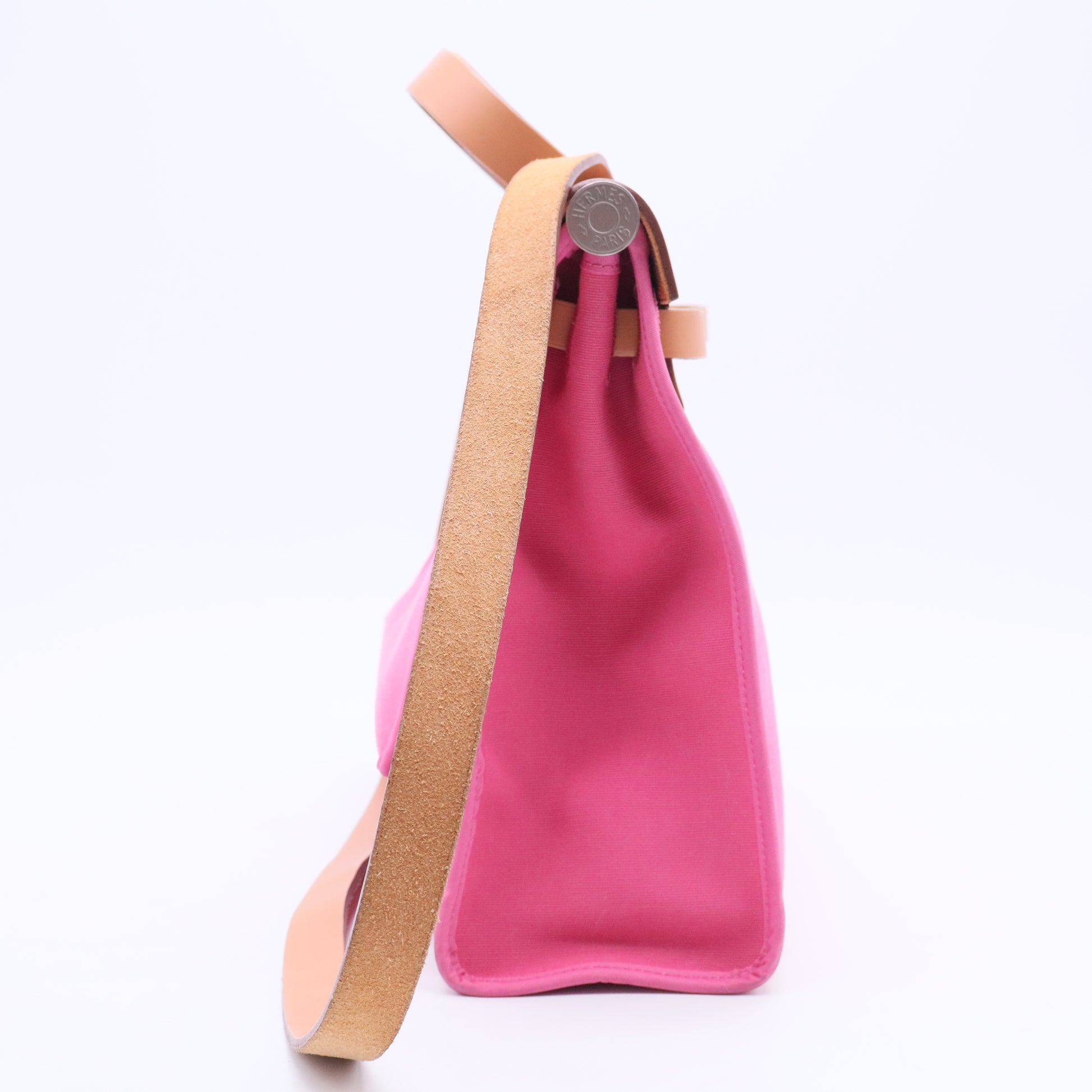 Toile Vache Hunter Herbag Zip 31 PM Rose Lipstick Natural B20404