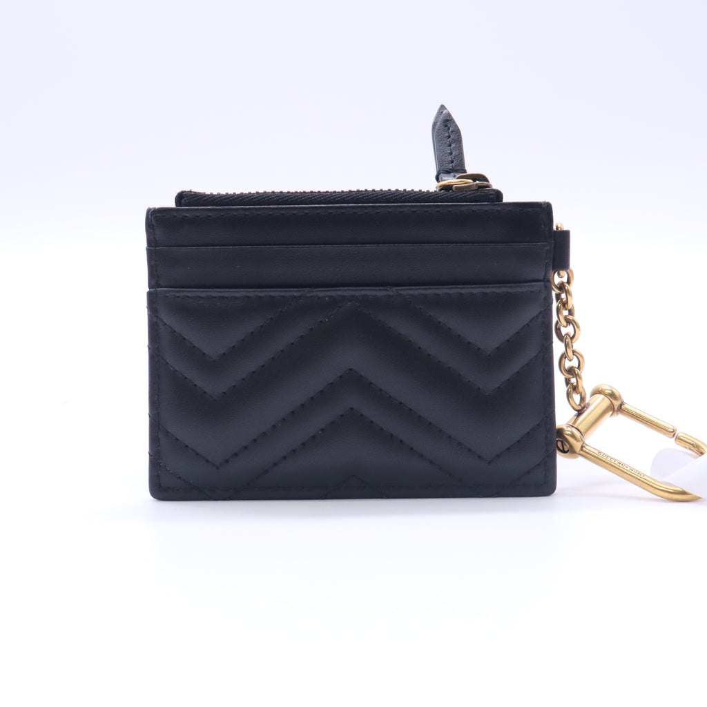Gucci Double G Logo Leather Card Holder W23123
