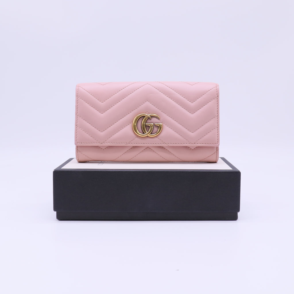 Gucci GG Marmont Continental Flap Wallet W21877