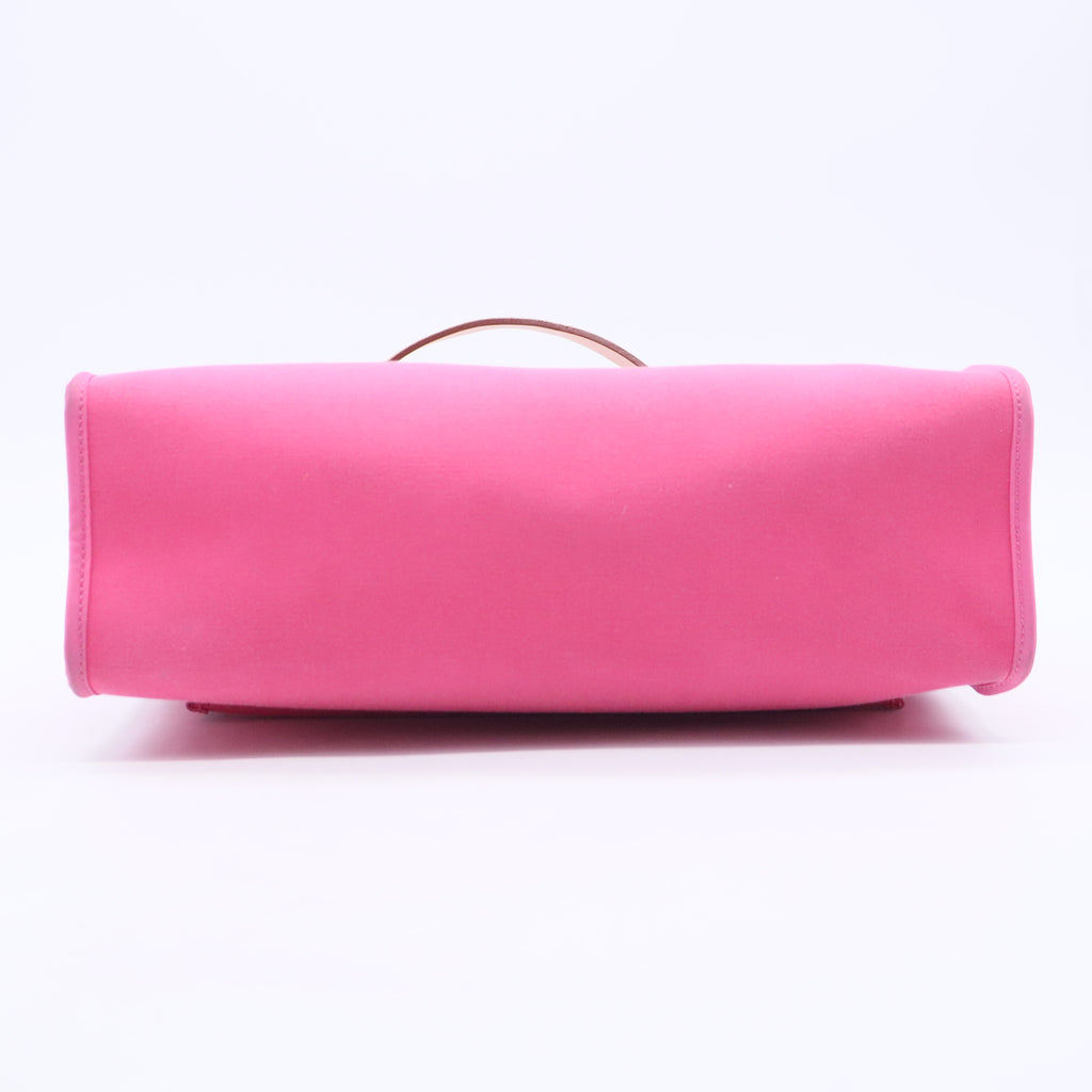 Toile Vache Hunter Herbag Zip 31 PM Rose Lipstick Natural B20404