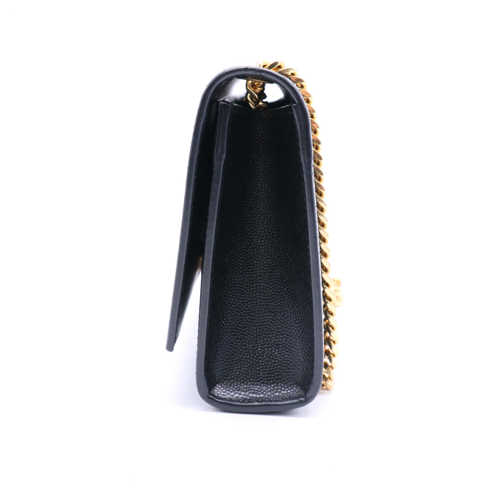 Saint Laurent Classic Monogram Crossbody Bag Grainy Leather Small J2455 Twins