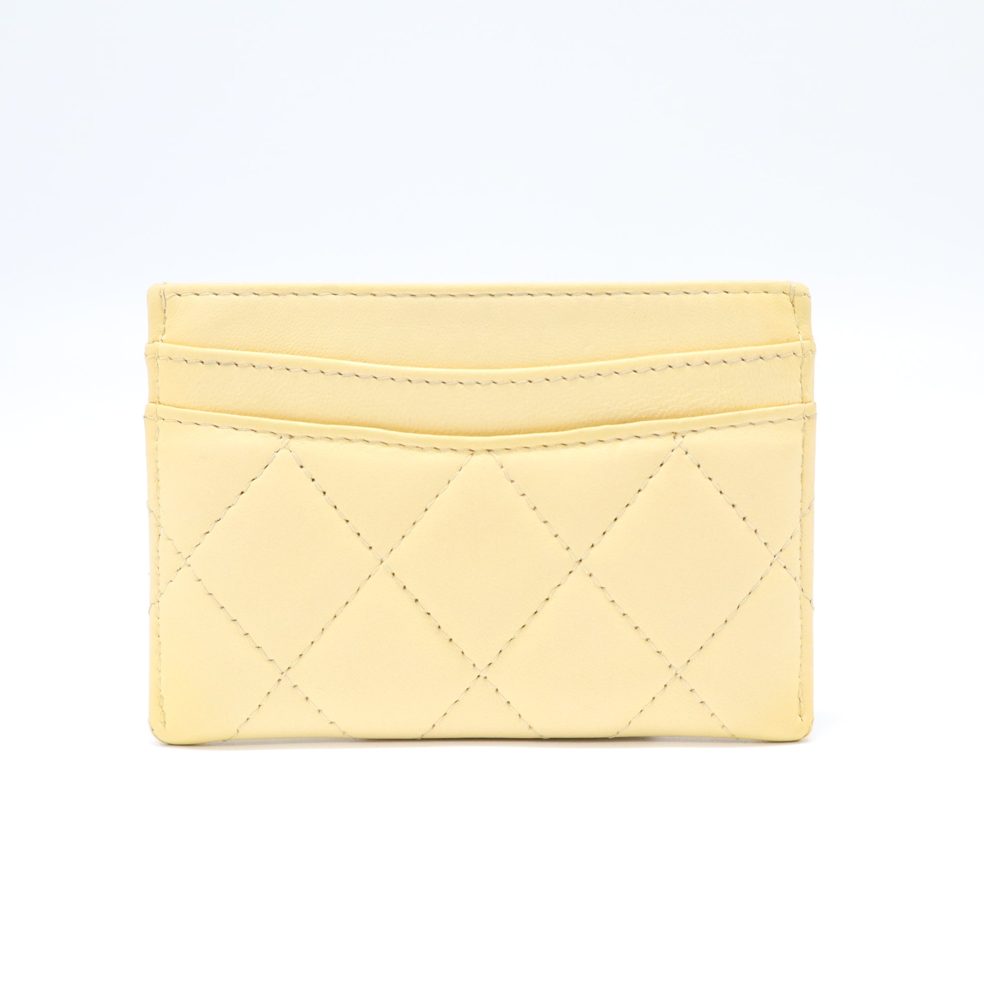 Chanel Classic Card Holder Quilted Caviar W21771