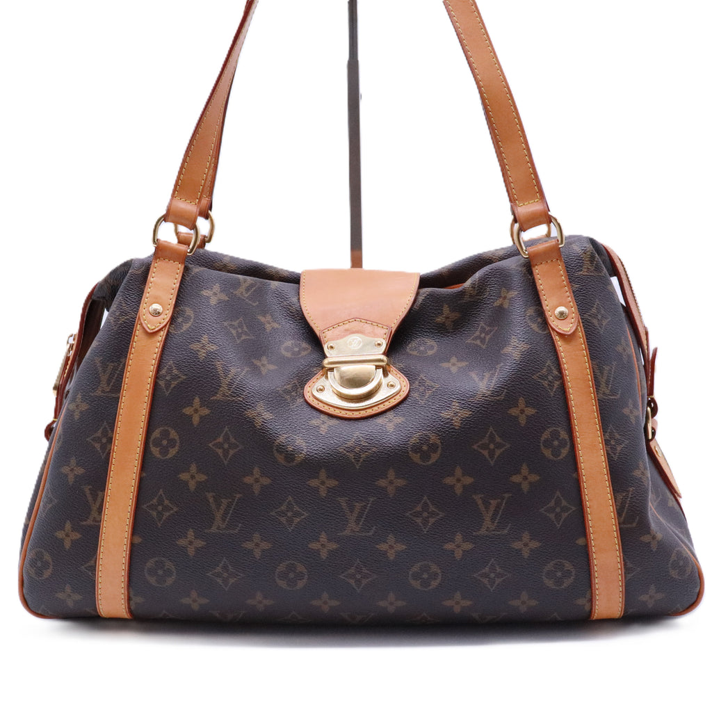 Stresa Handbag Monogram Canvas GM twins