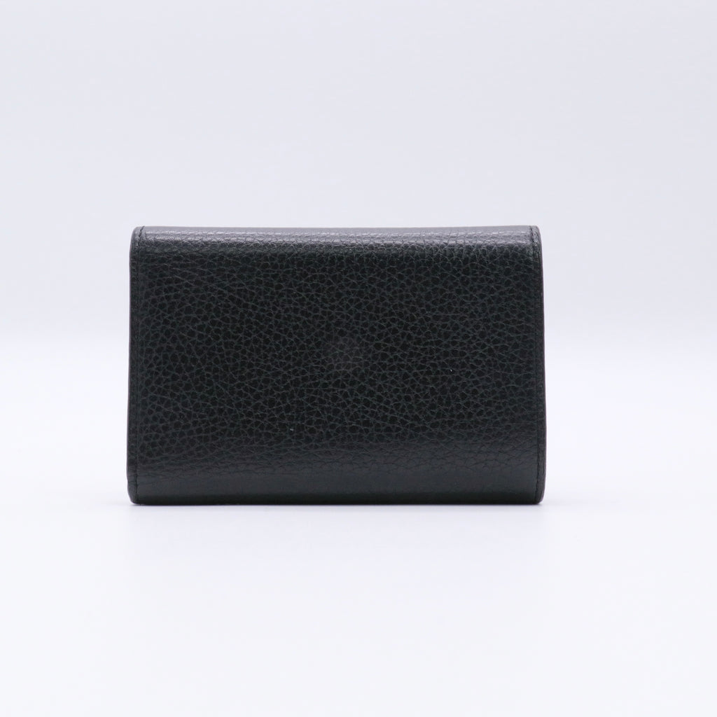 Louis Vuitton Taurillon Leather Capucines Compact Wallet twins